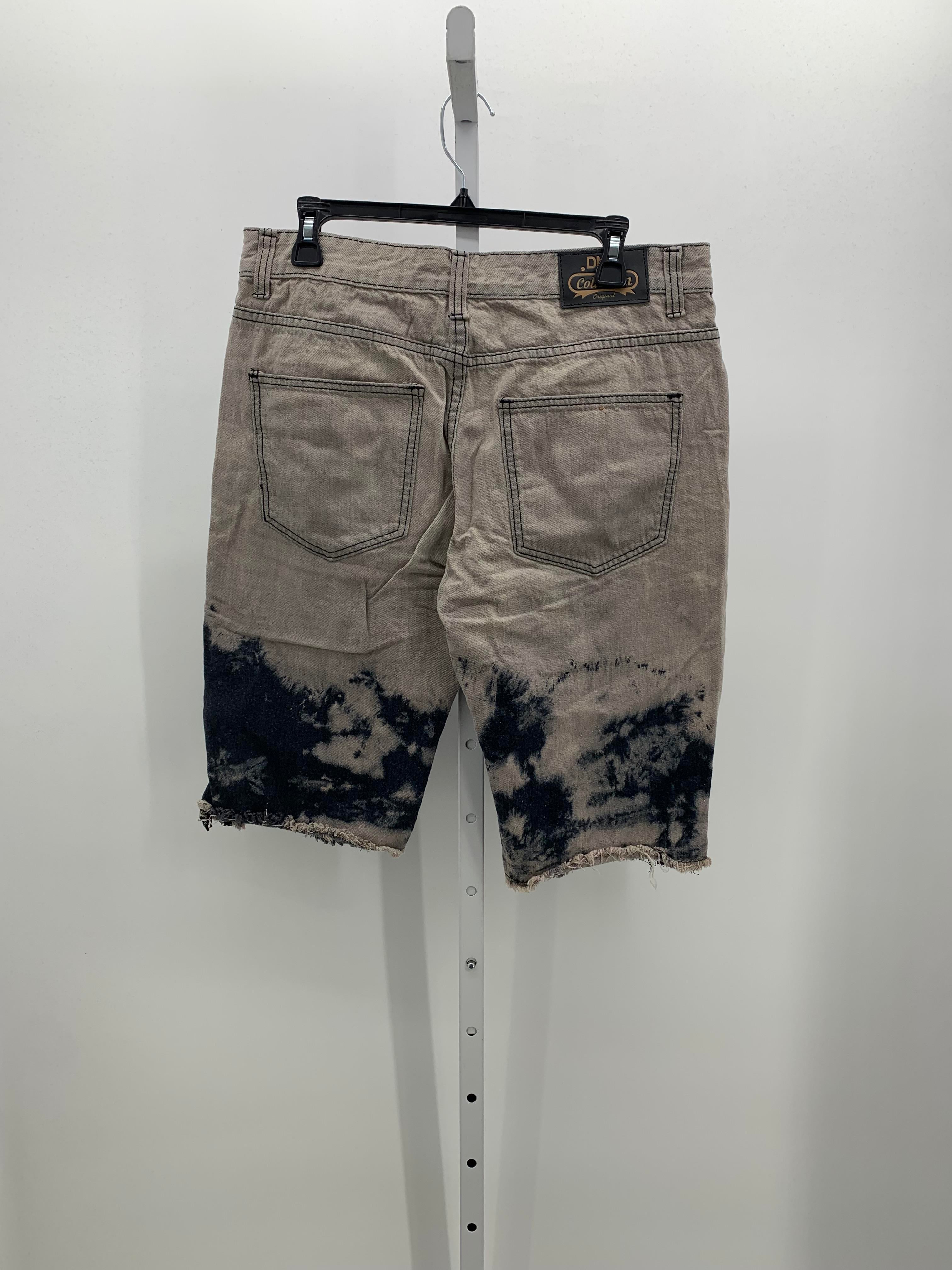 CUT OFF RUCHED DENIM.
