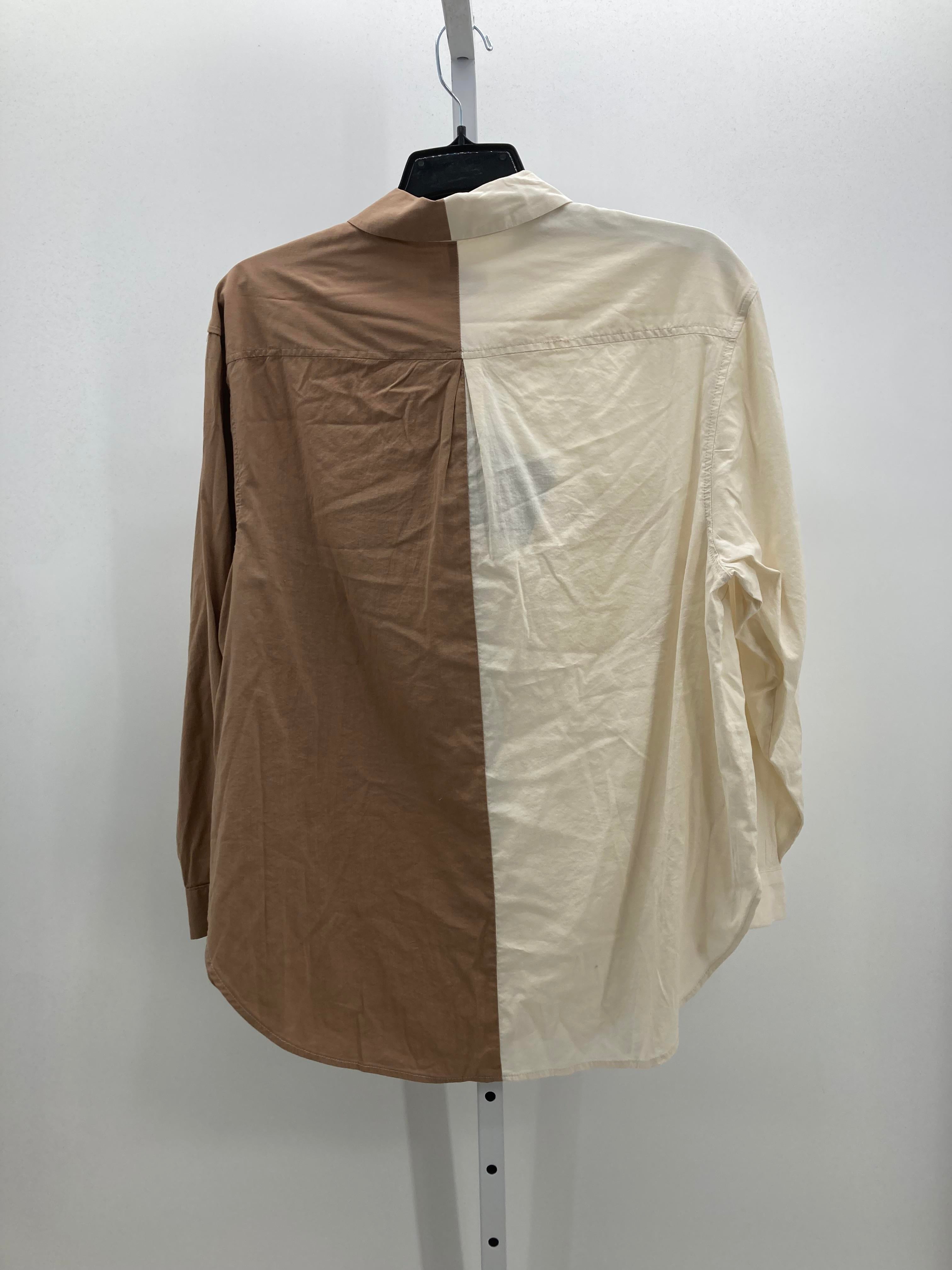 Ava & Viv Size XXL Misses Long Sleeve Shirt