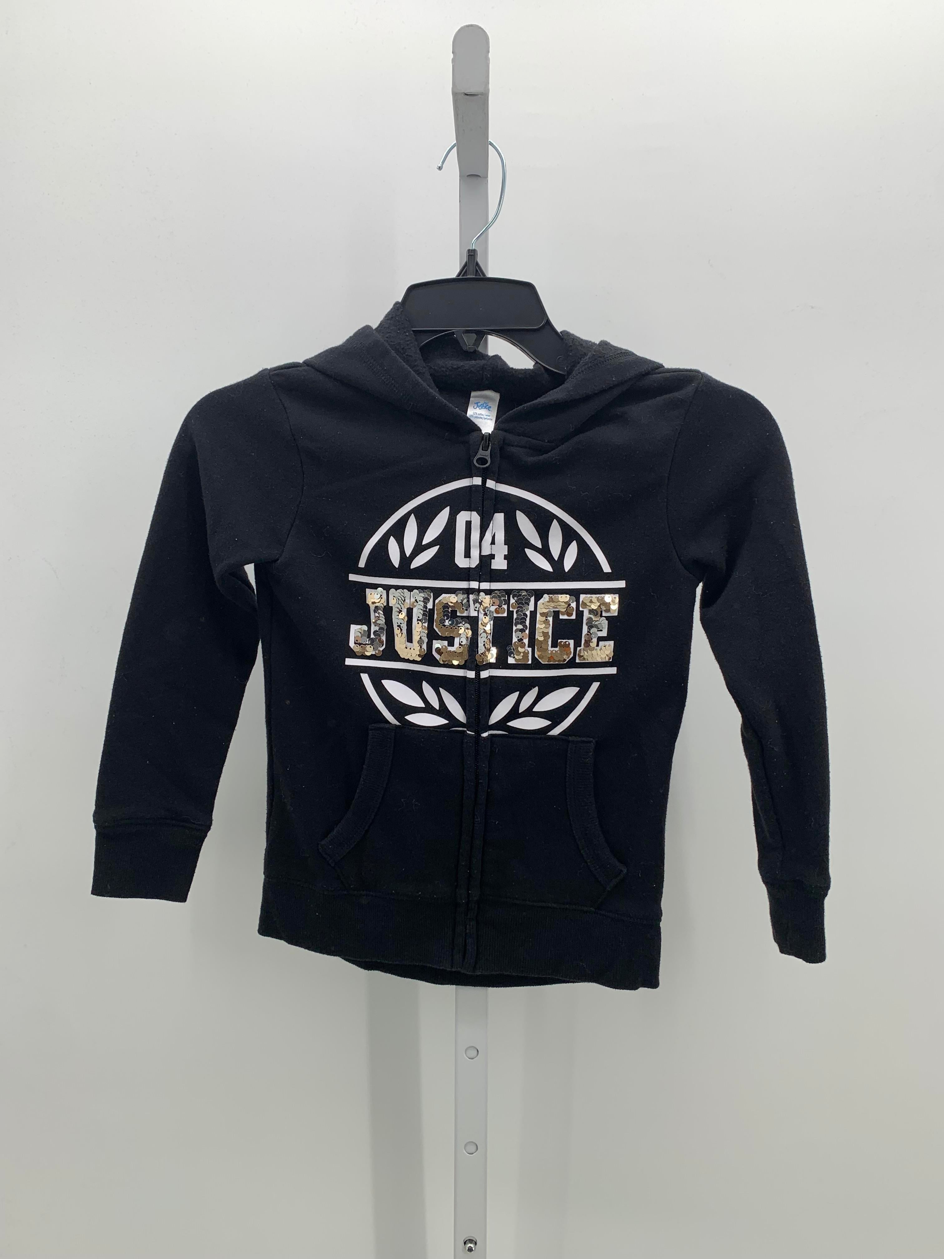Justice Size 6 Girls Sweat Jacket