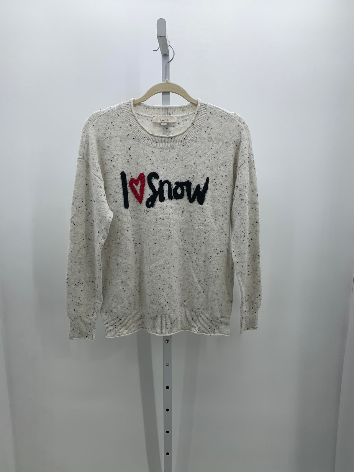 Loft Size Medium Misses Long Slv Sweater