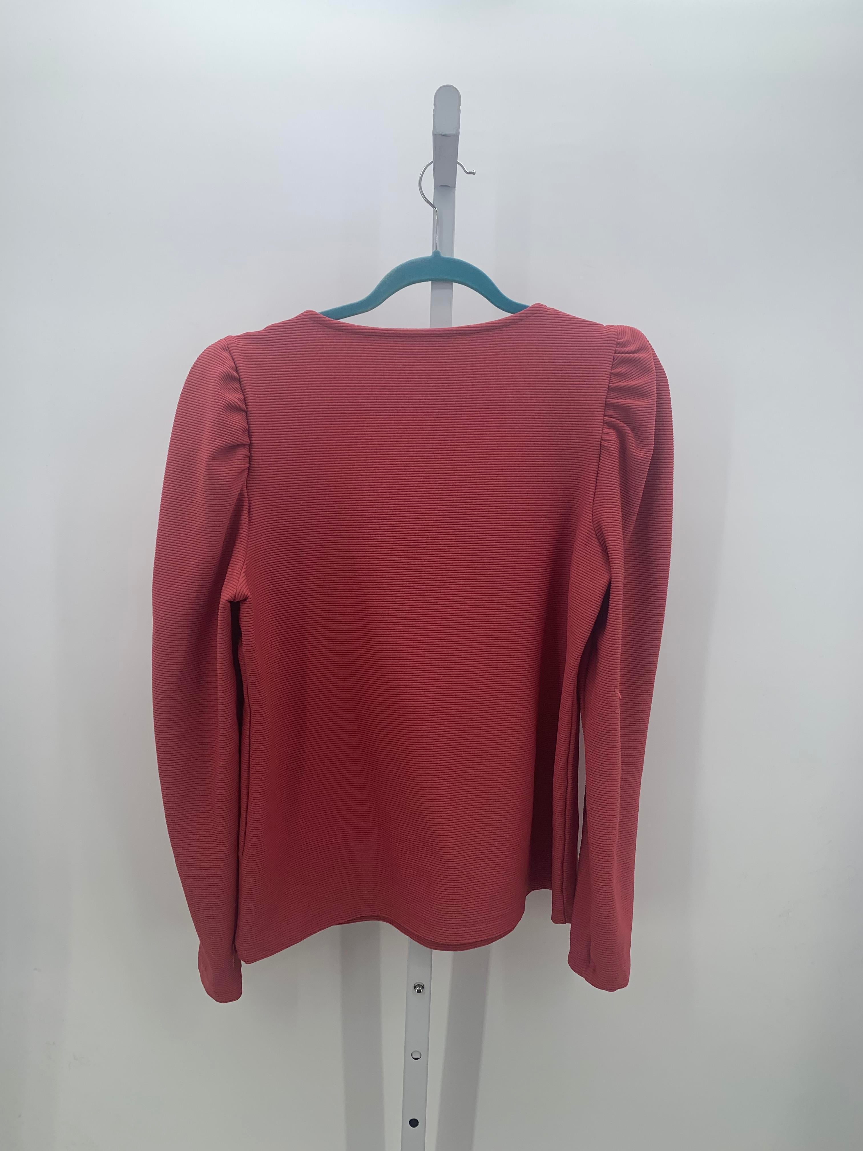 Nine West Size Large Misses Long Sleeve Shirt