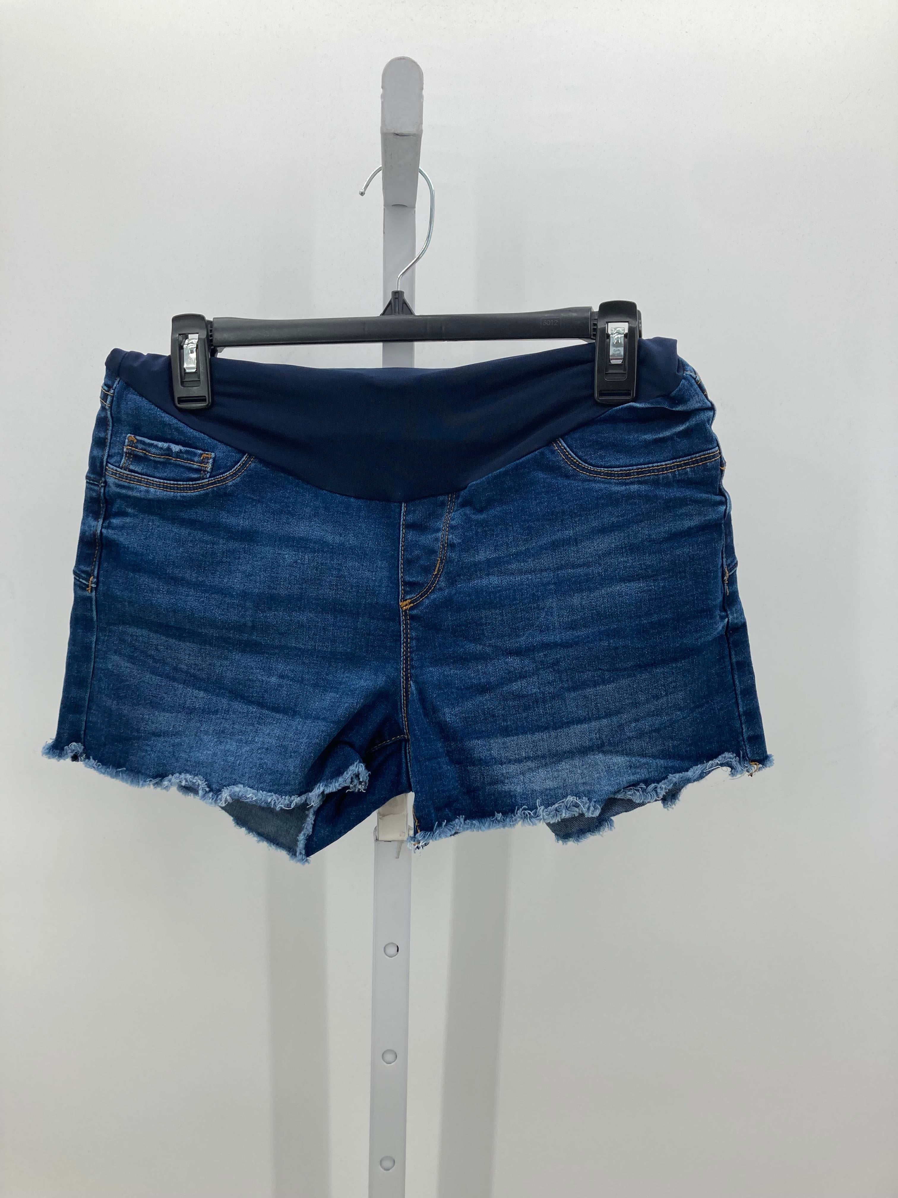Denim Size Medium Maternity Shorts