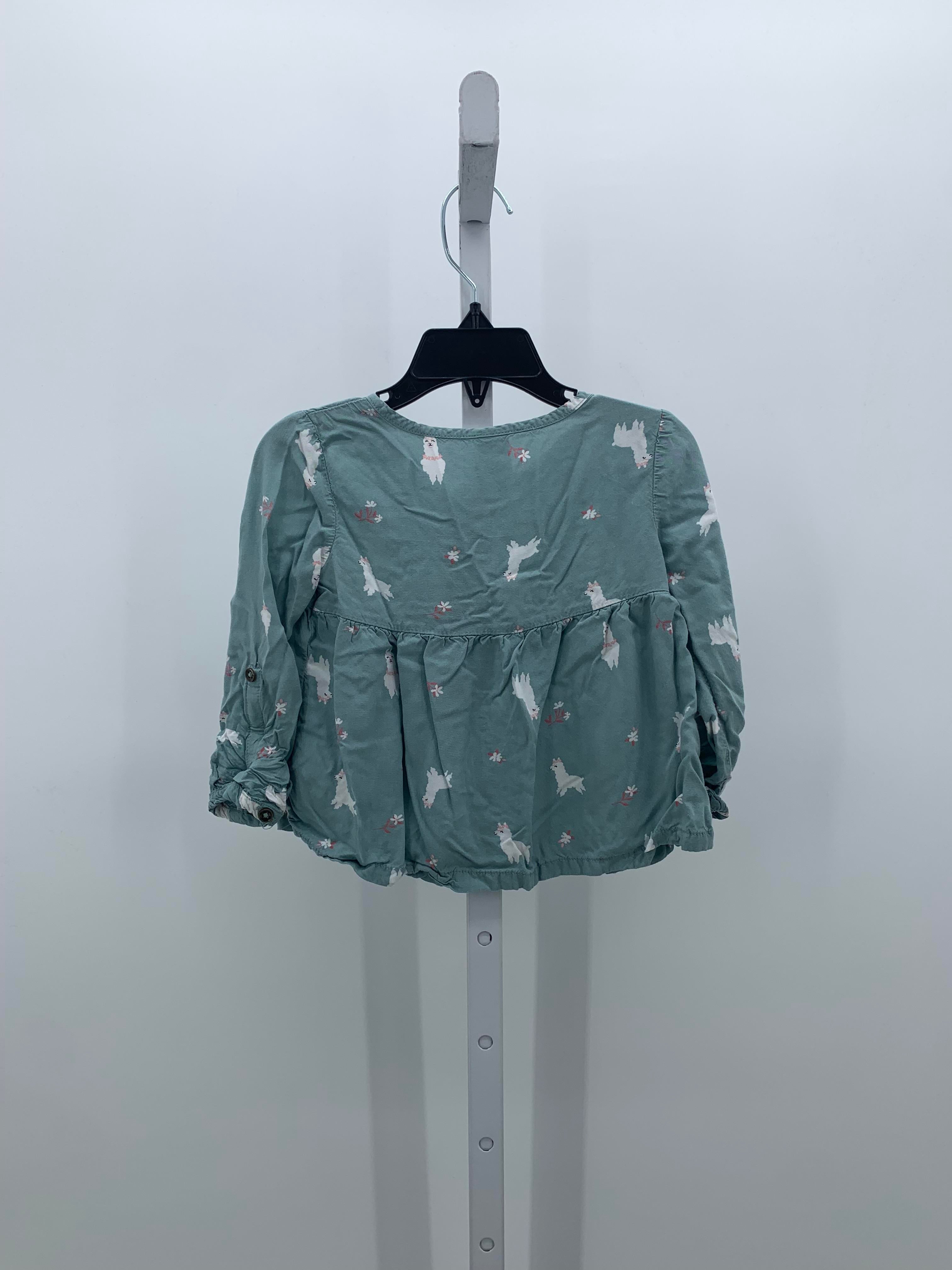Carters Size 24 Months Girls Long Sleeve Shirt