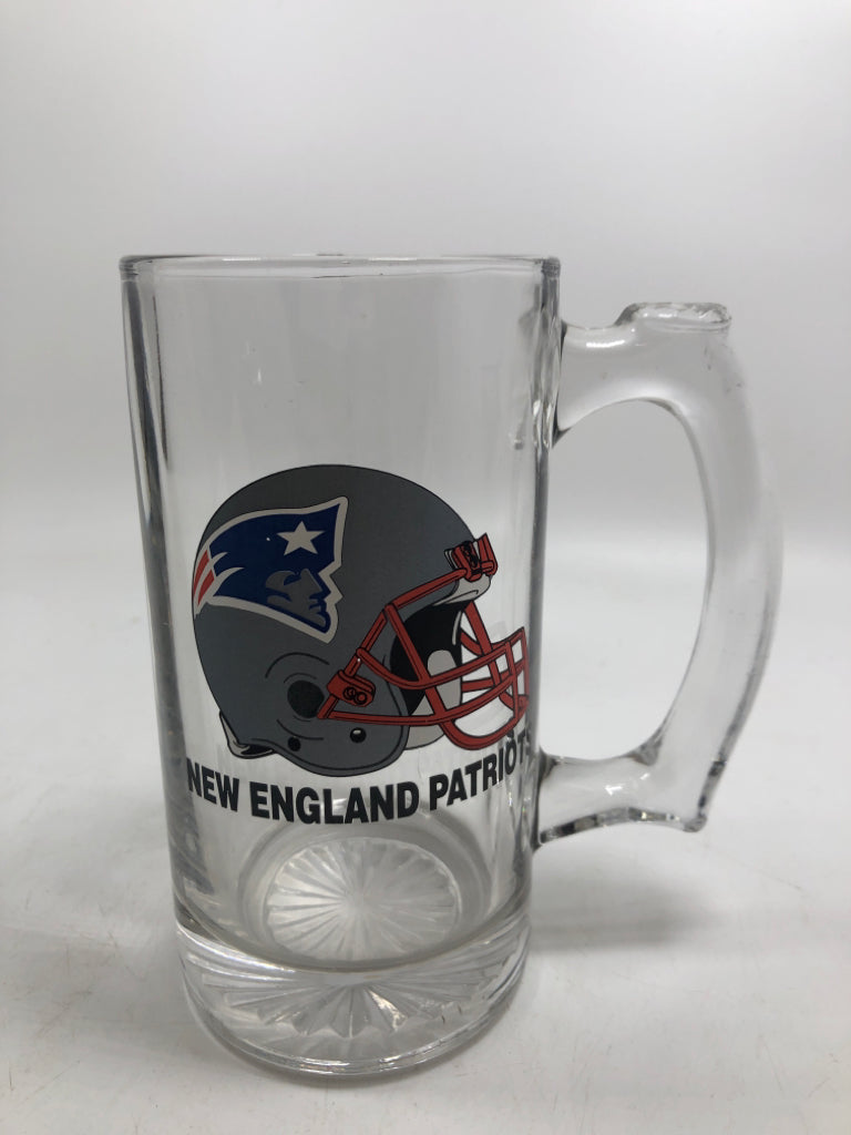 NEW ENGLAND PATRIOTS BEER MUG.
