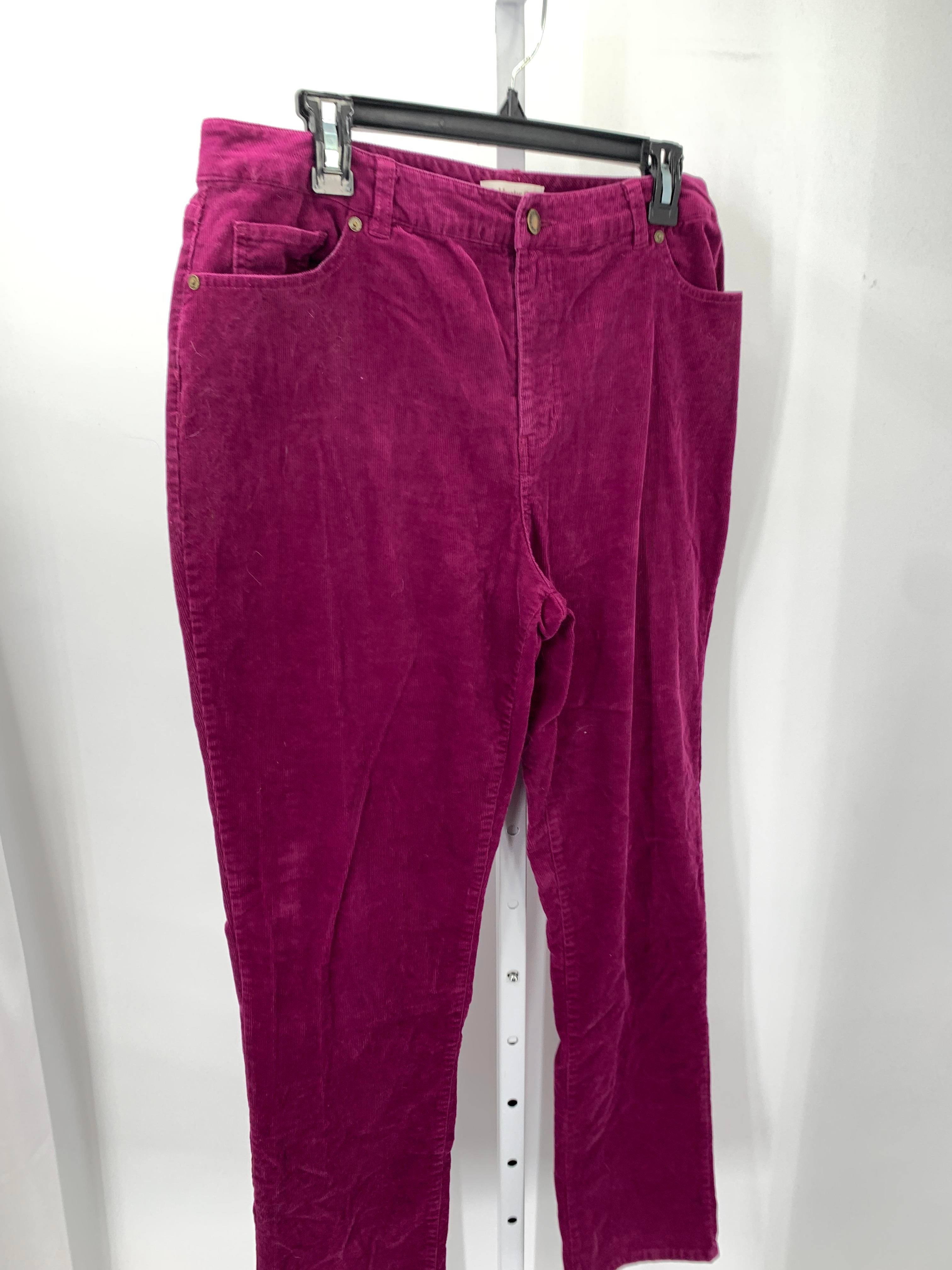 Coldwater Creek Size 14 Misses Corduroy Pants