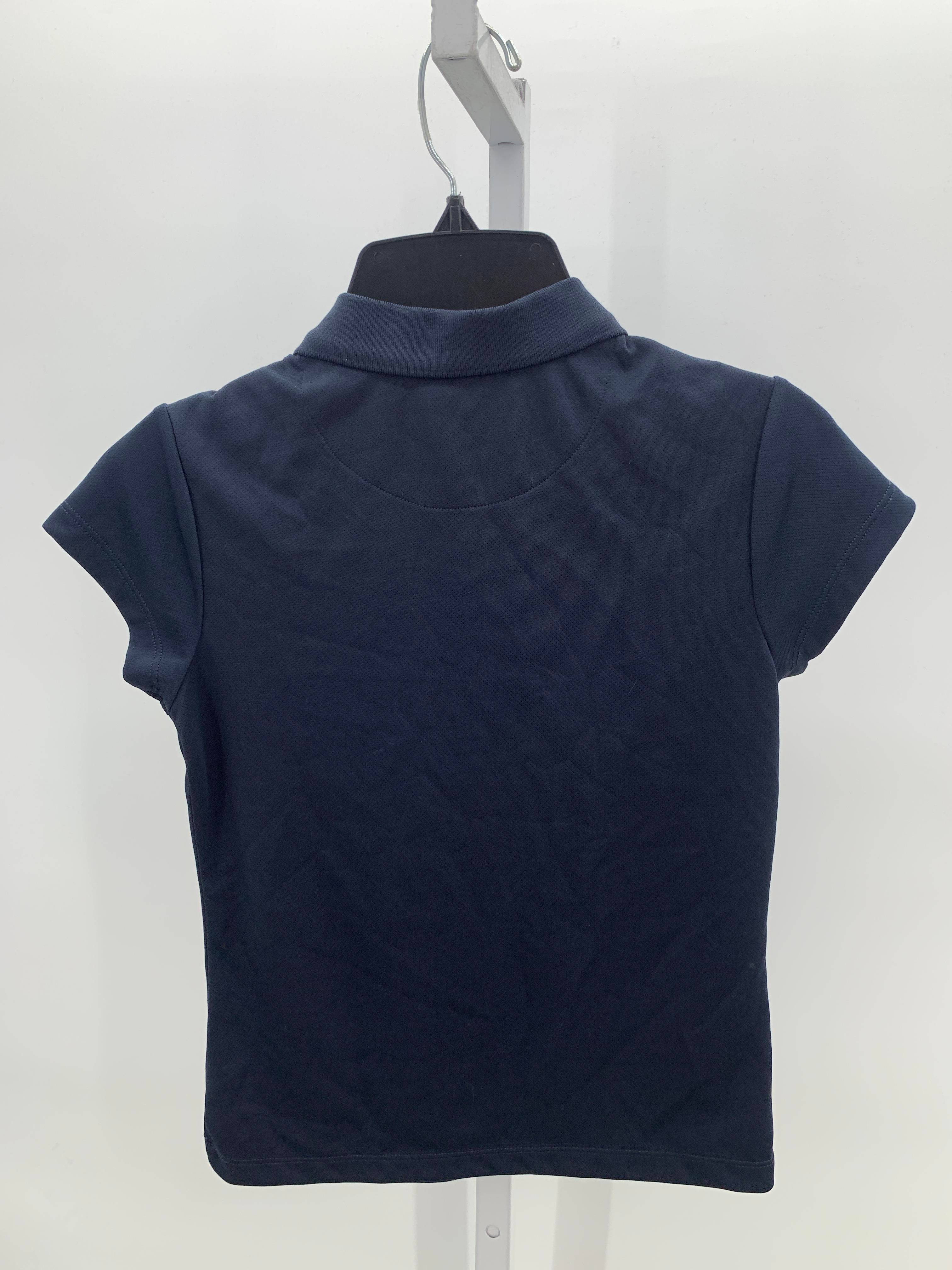 Izod Size 10-12 Girls Short Sleeve Shirt