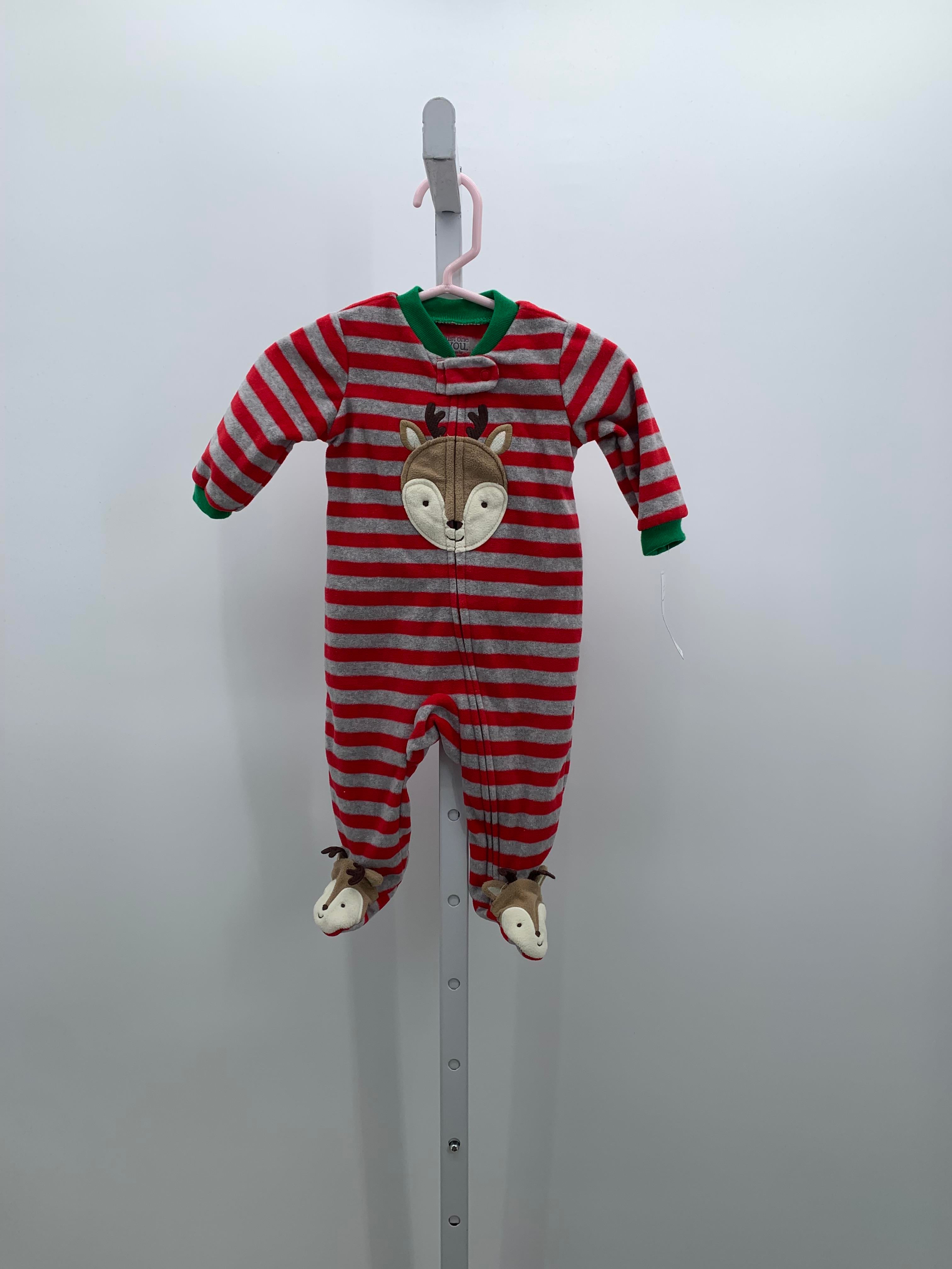 NEW FLEECE ROMPER REINDEER