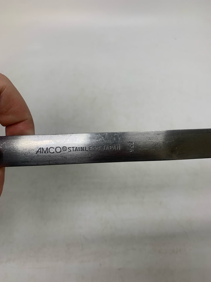 STAINLESS STEEL LARGE LADLE.