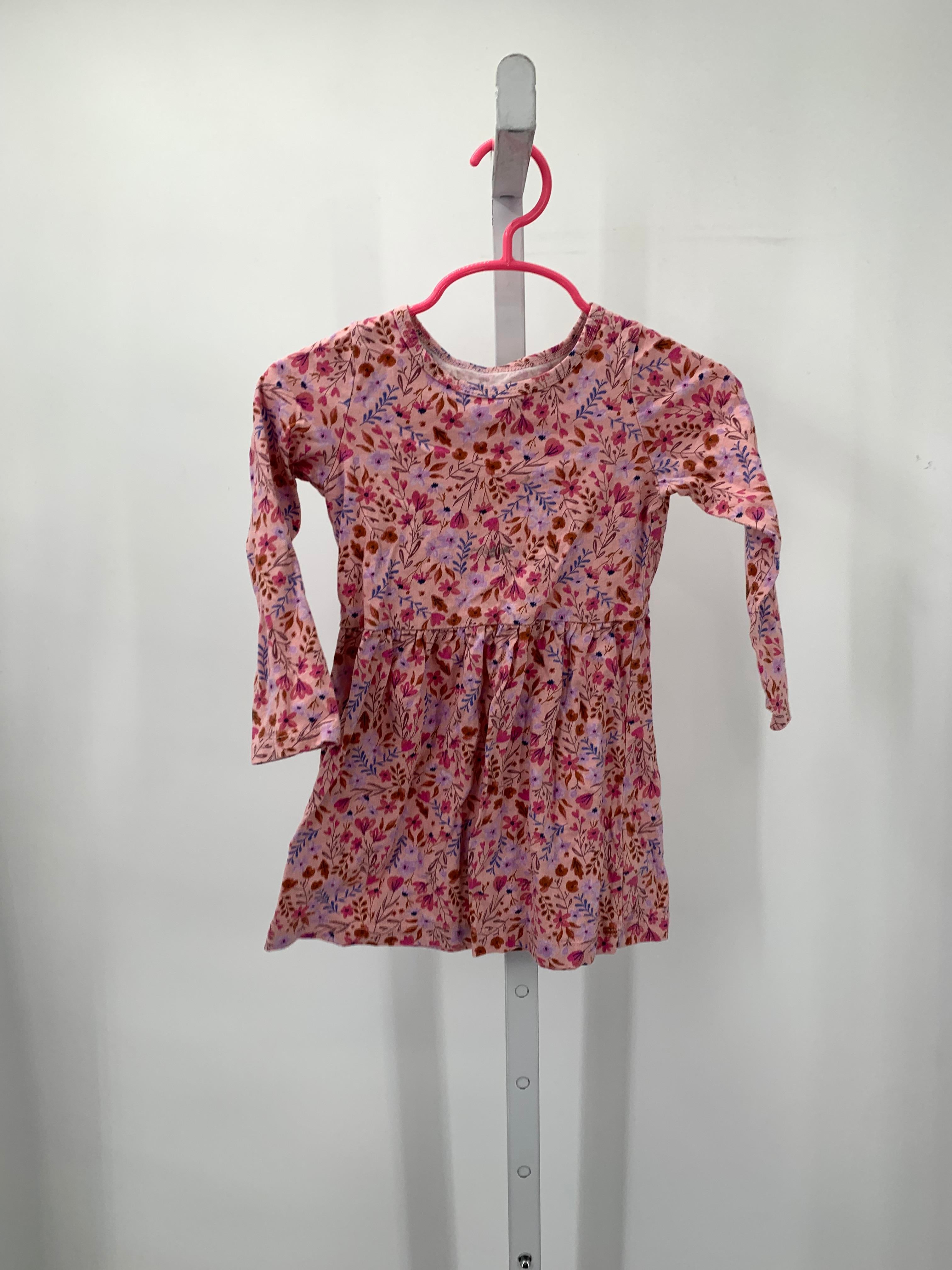 Carters Size 2T Girls Long Sleeve Dress