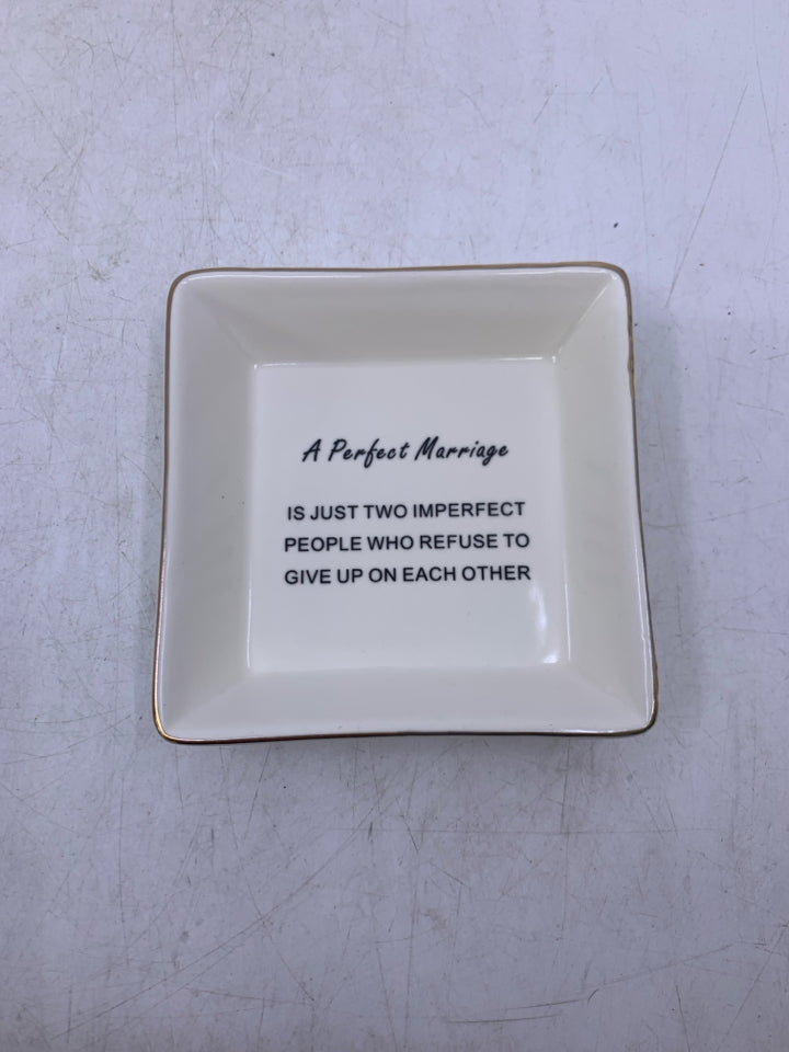 SMALL CATCH ALL A PERFECT MARRIAGE.