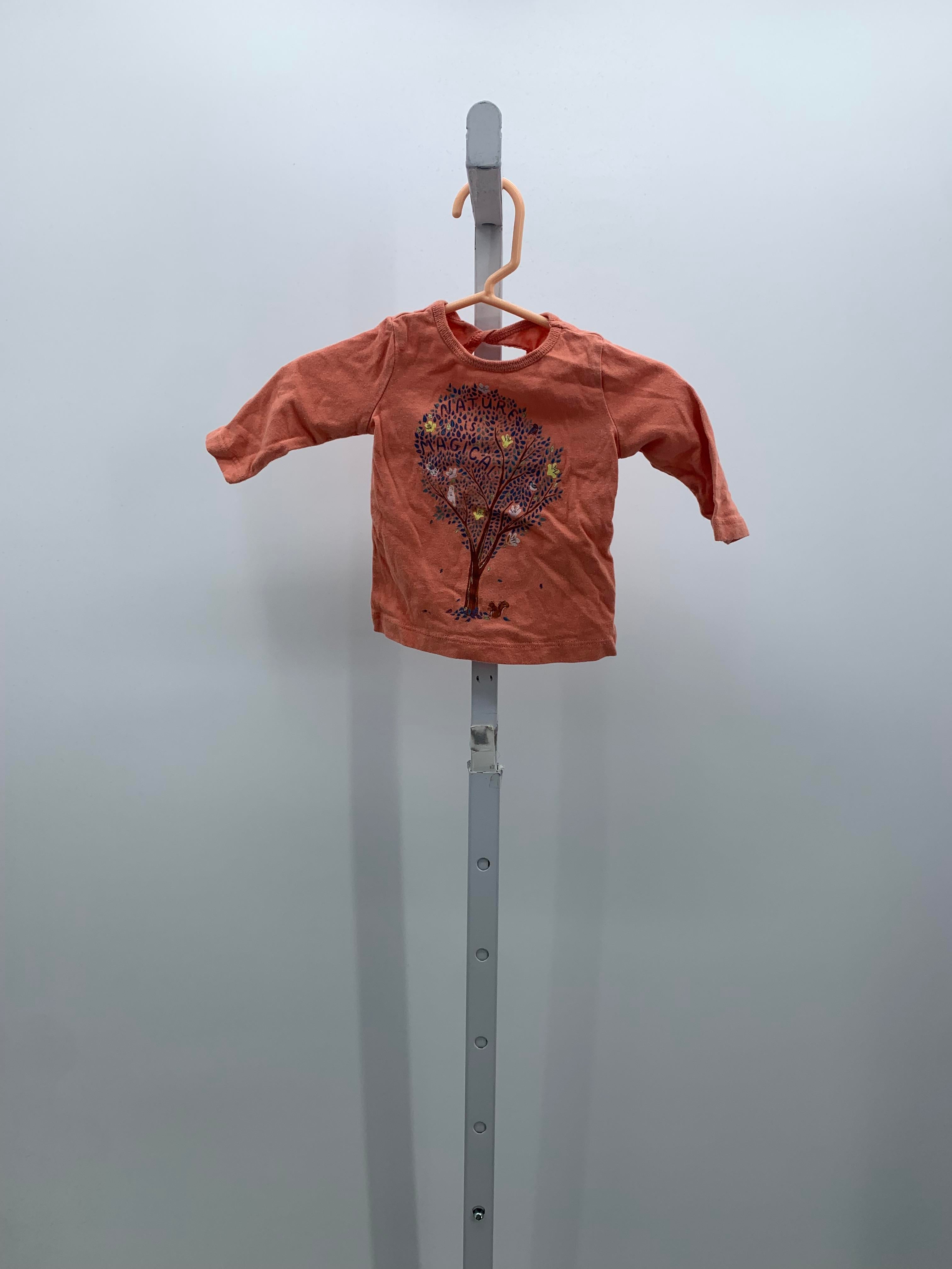 Carters Size 3 Months Girls Long Sleeve Shirt