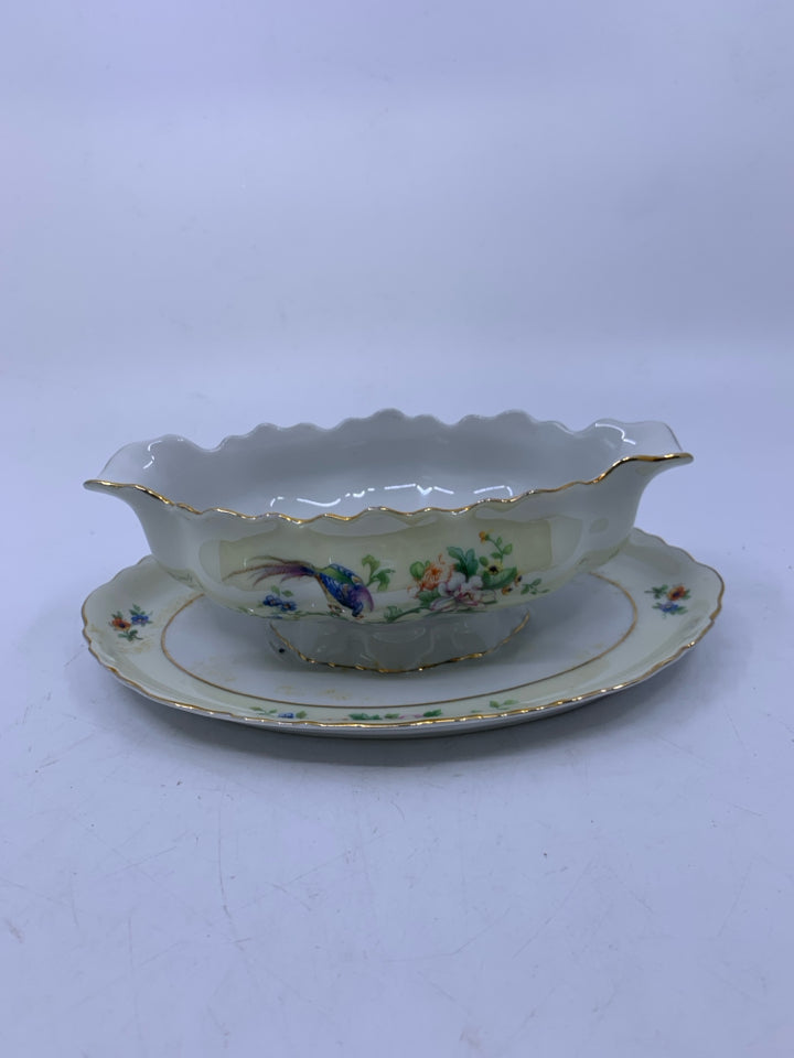 VTG SONGBIRD GRAVY BOAT- HEINRICH & CO SELB.