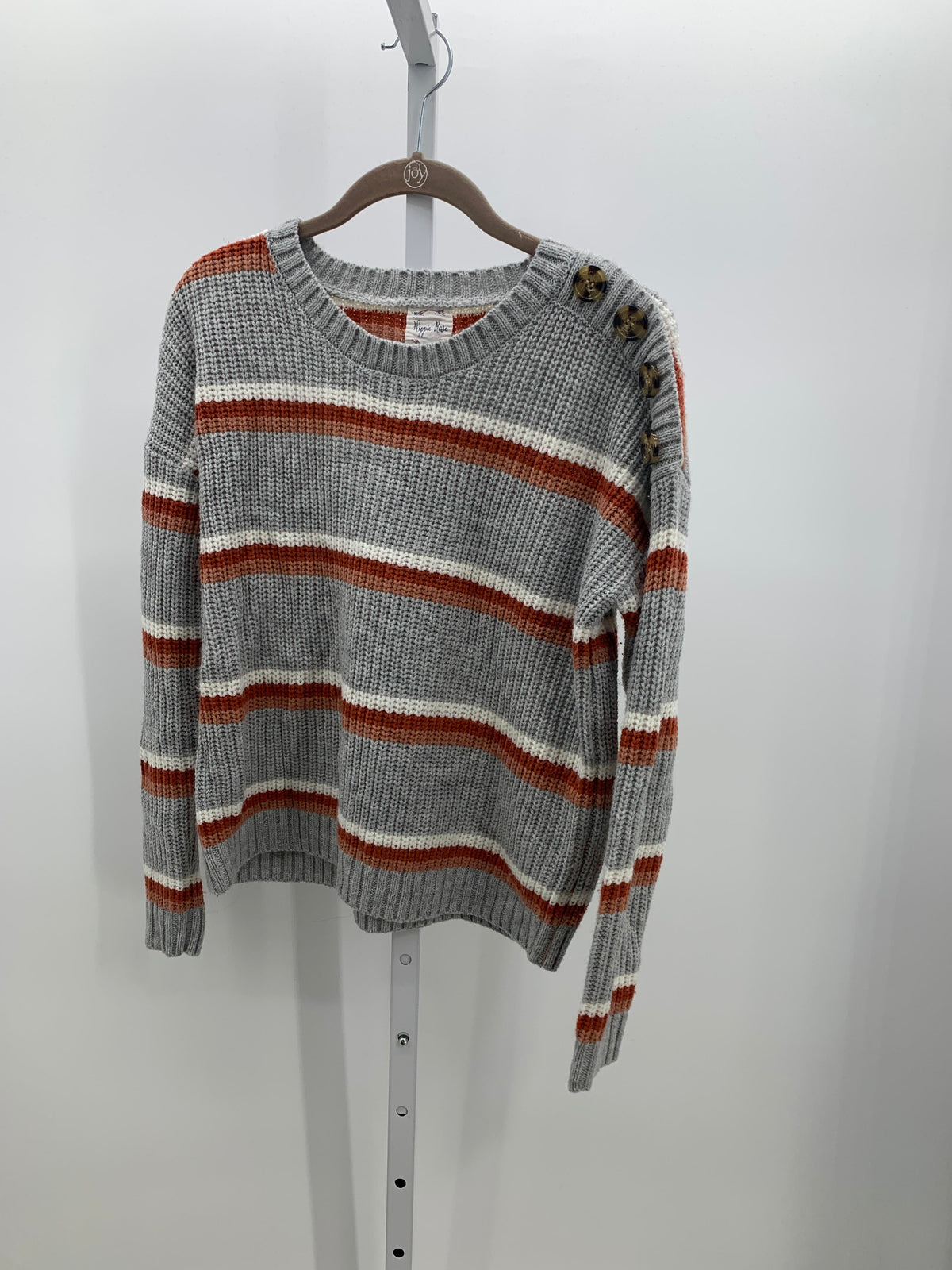 Hippie Rose Size Small Juniors Long Sleeve Sweater