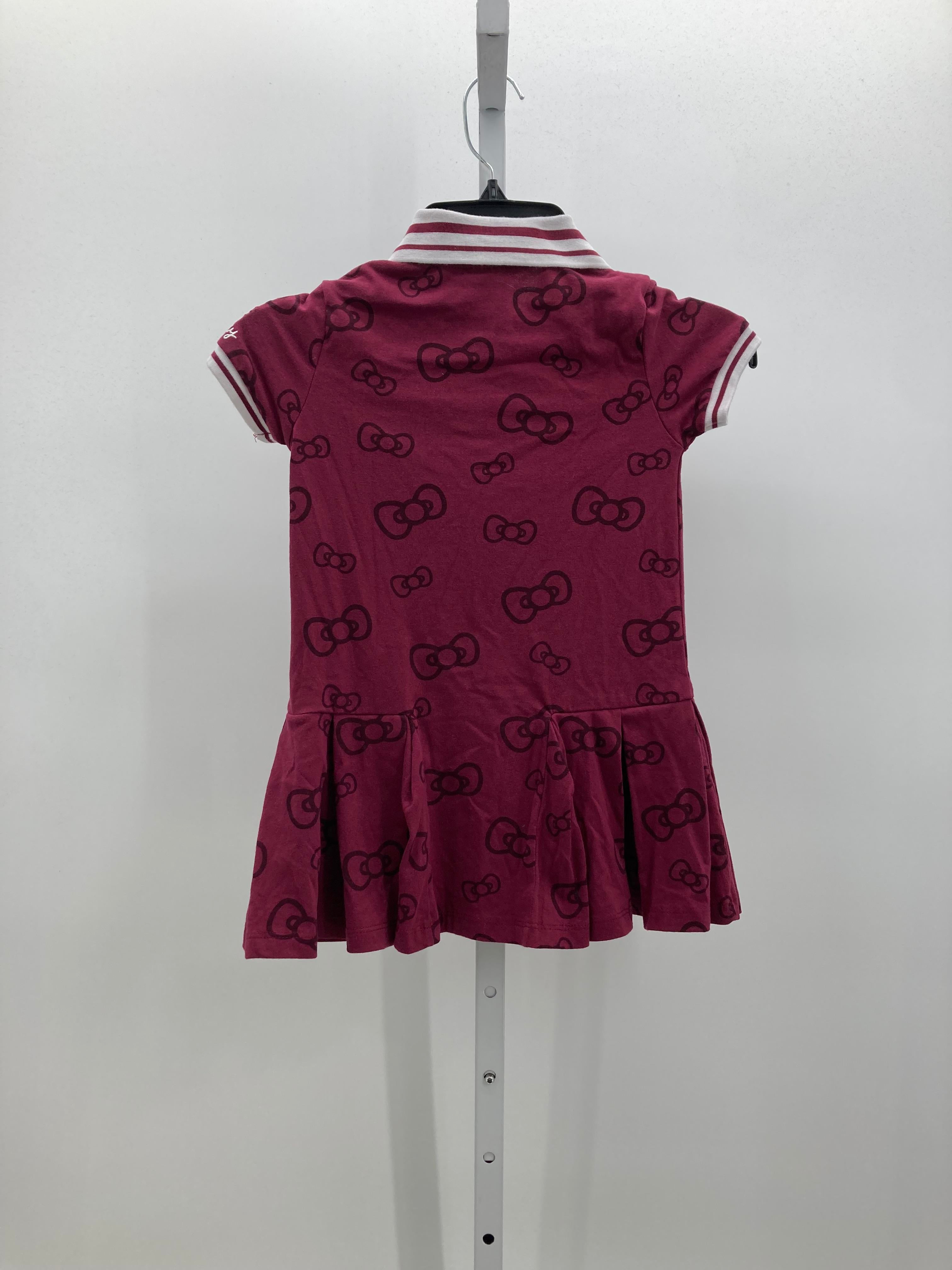 Hello Kitty Size 4-5 Girls Short Sleeve Dress