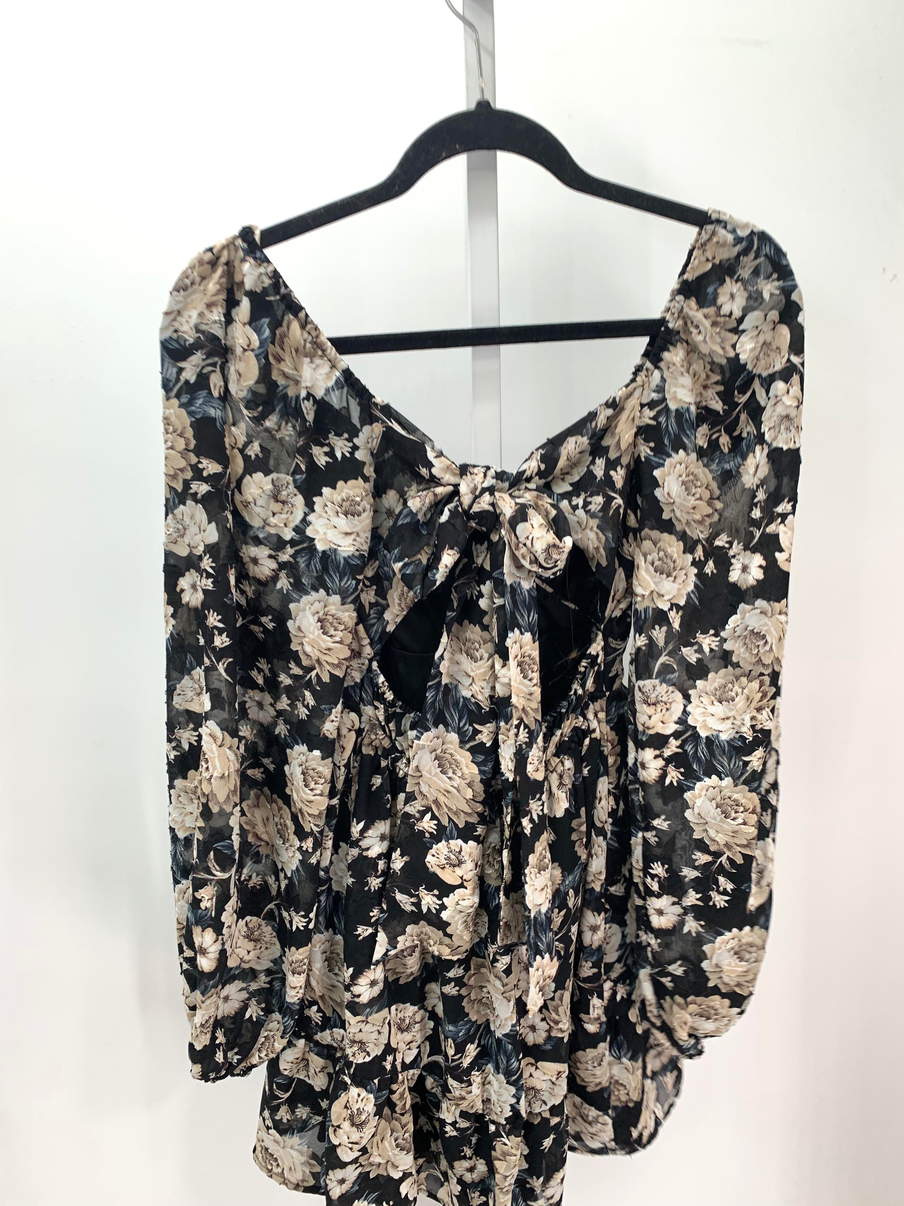 Size X Small Juniors Long Sleeve Dress