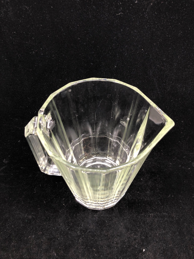 BORMIOLL ITALIAN GLASS PITCHER.