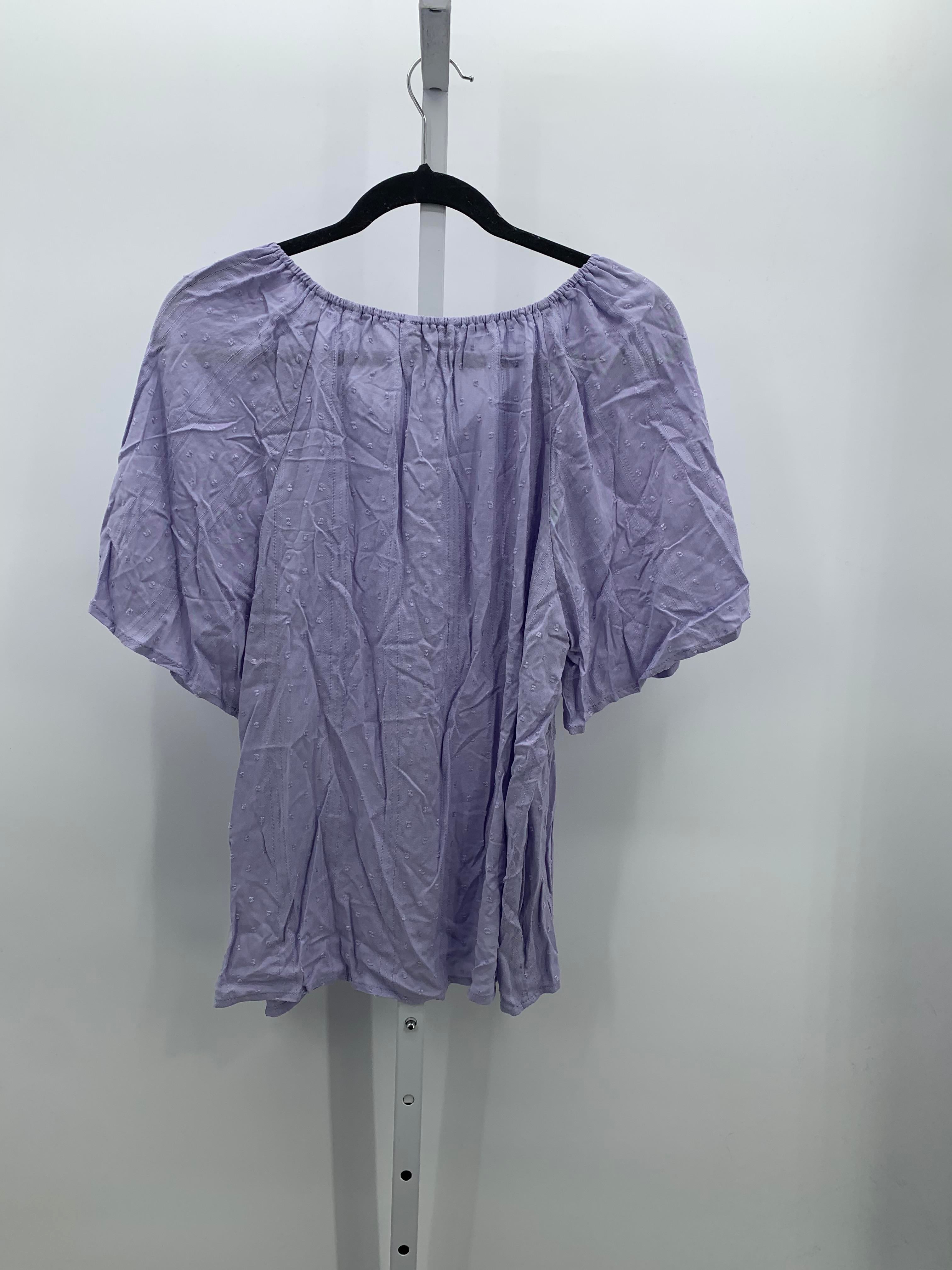 Nine West Size Medium Misses Short Sleeve Shirt