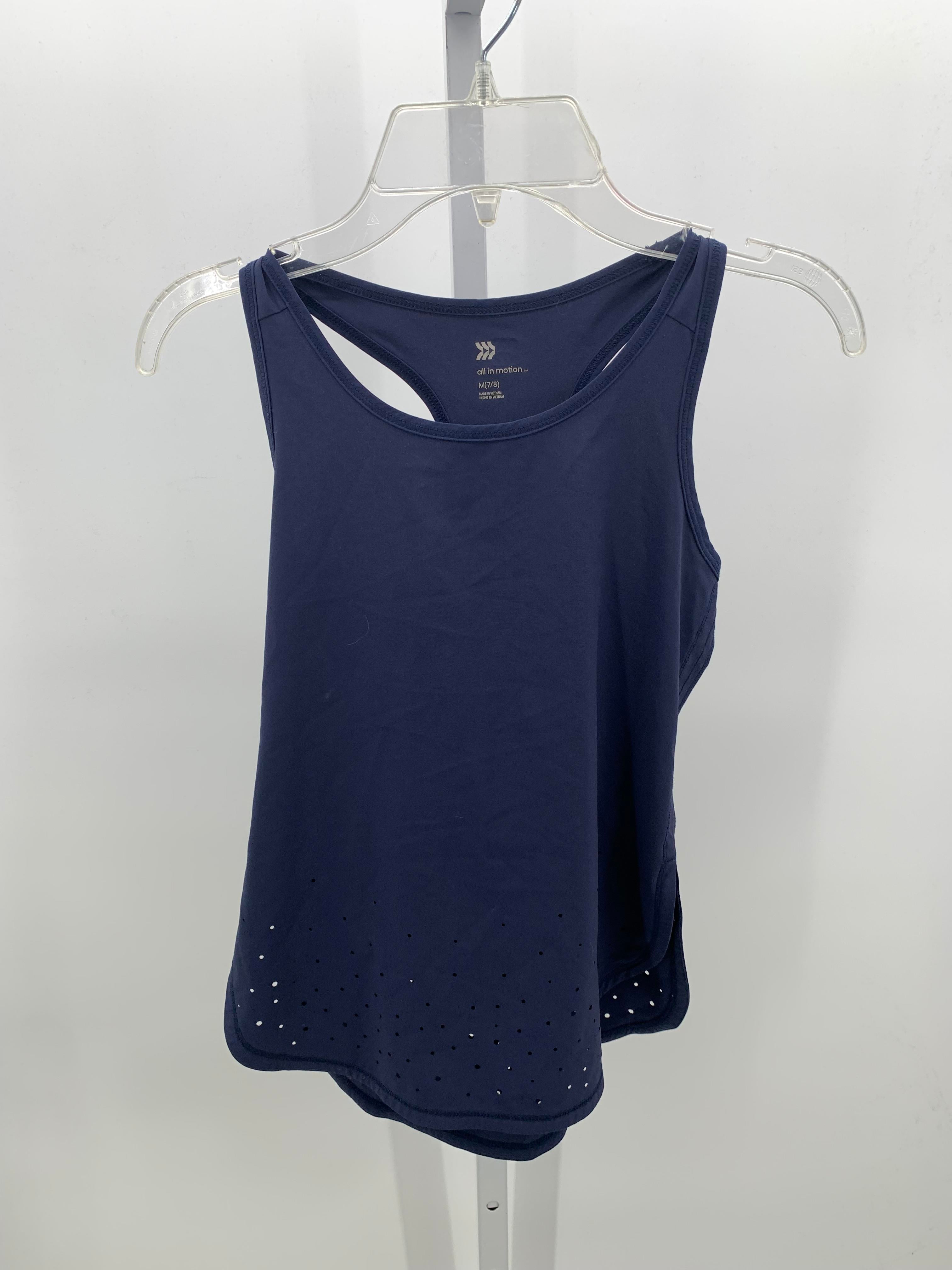 All In Motion Size 7-8 Girls Tank