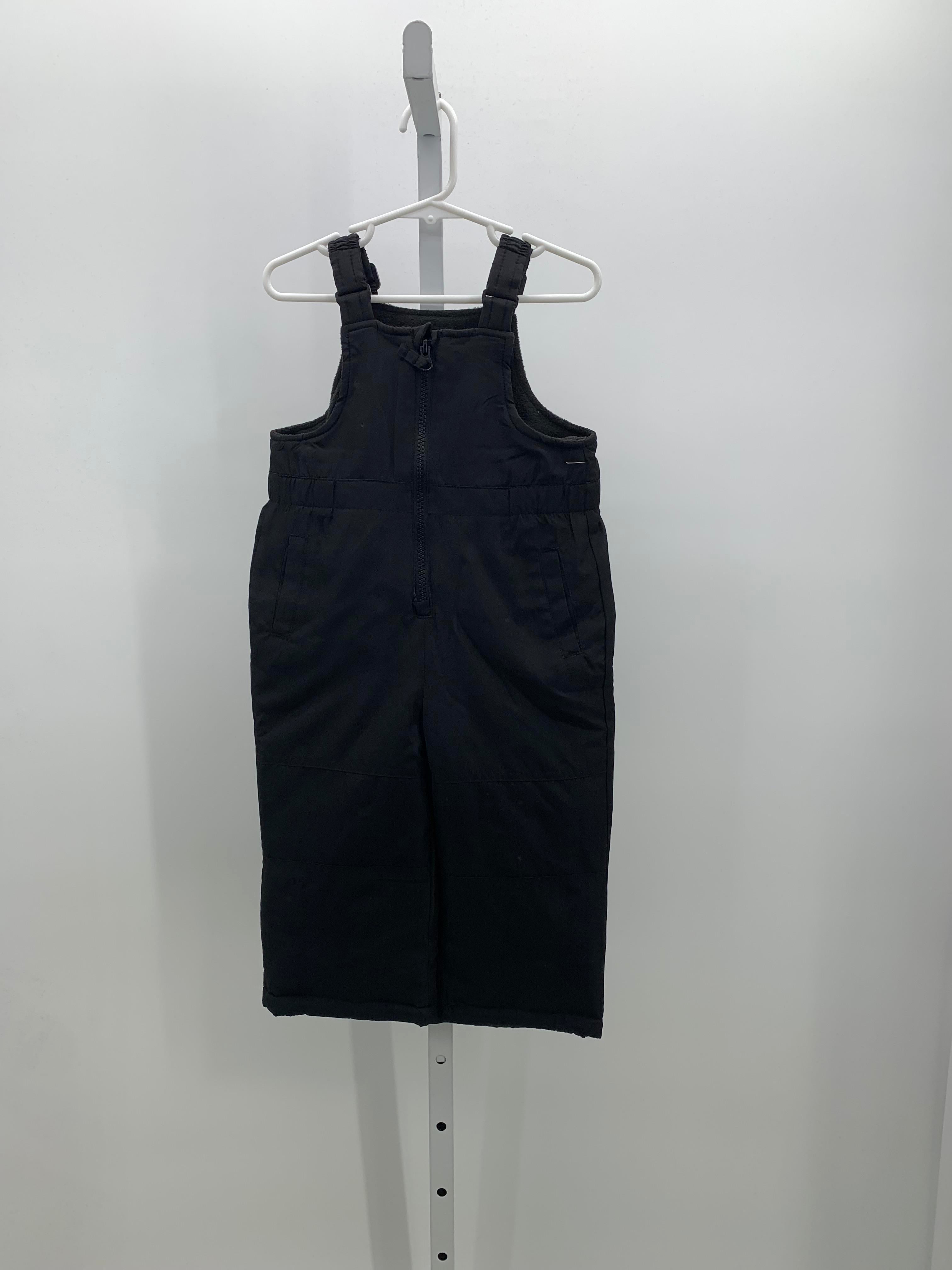 FLEECE LINED BIB SNOW PANTS
