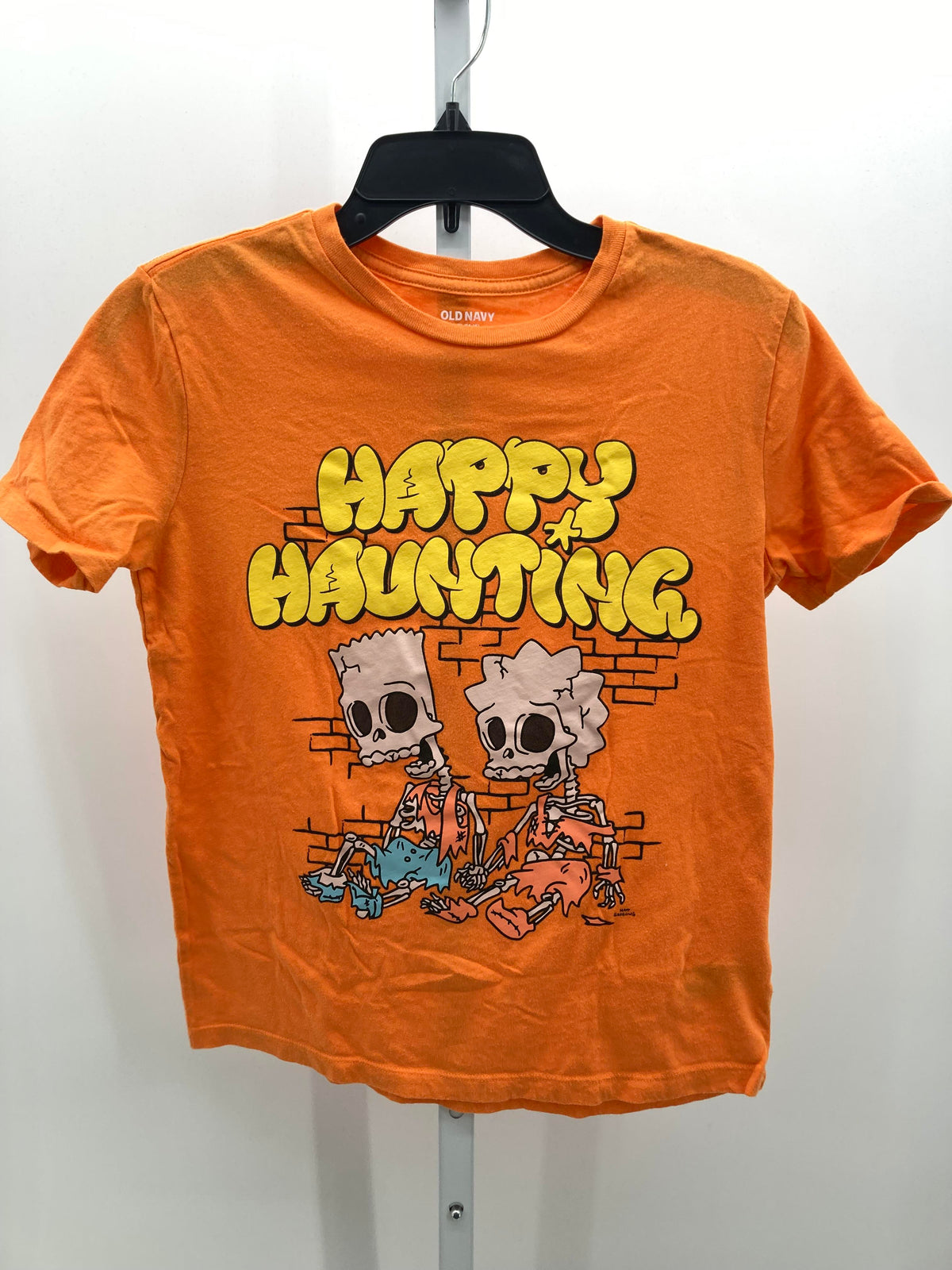 SHORT SLV SHIRT HAPPY HAUNTING