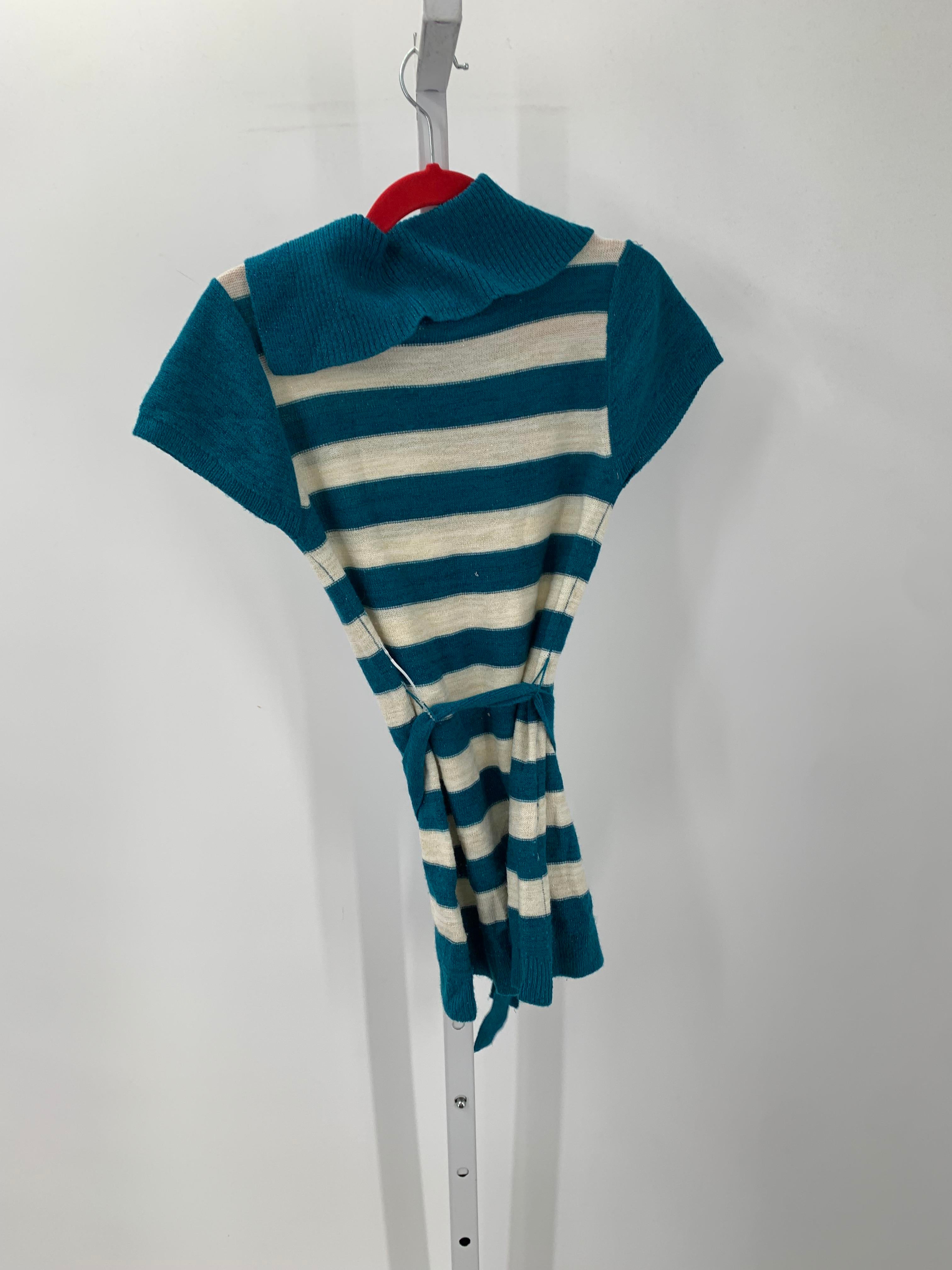 Size 7-8 Girls Short Sleeve Sweater