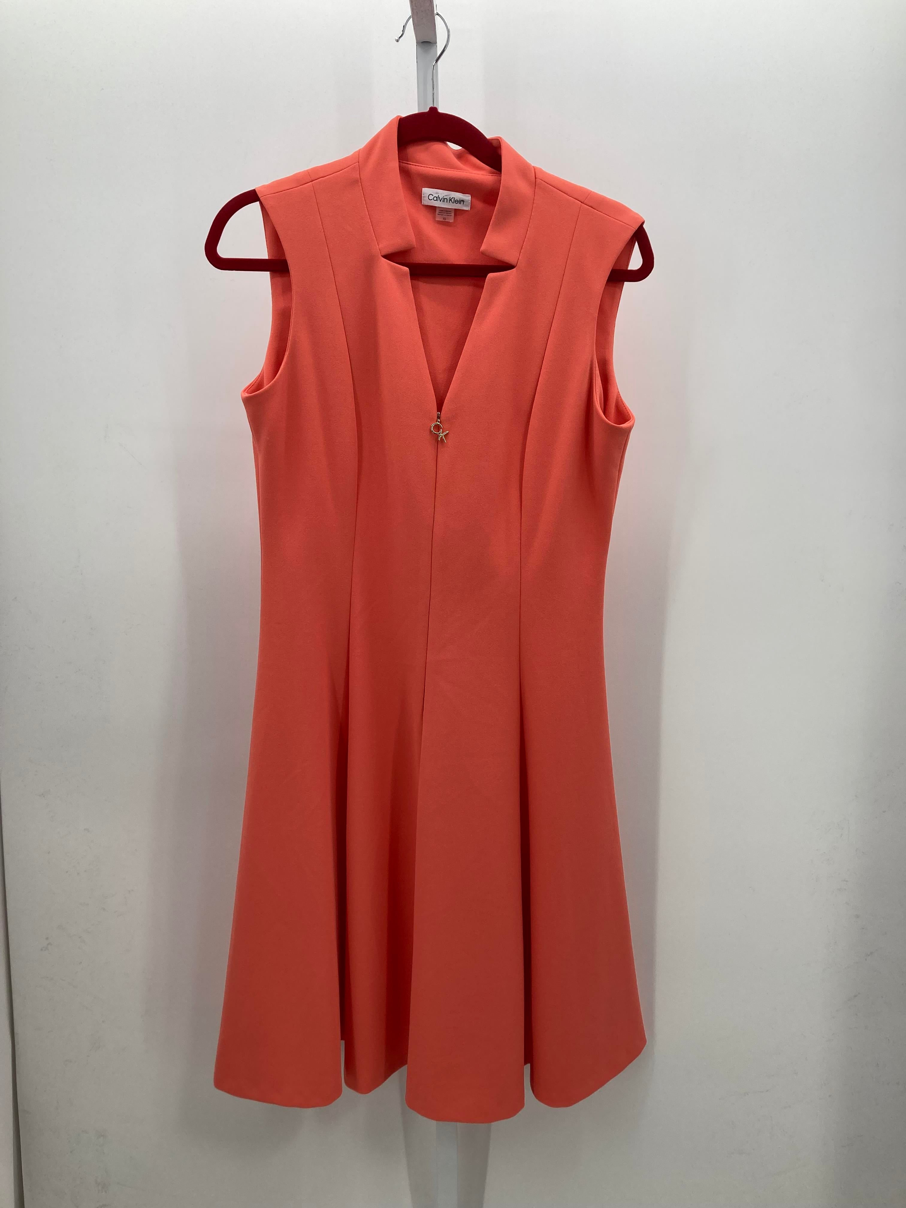 Calvin Klein Size 10 Misses Sleeveless Dress