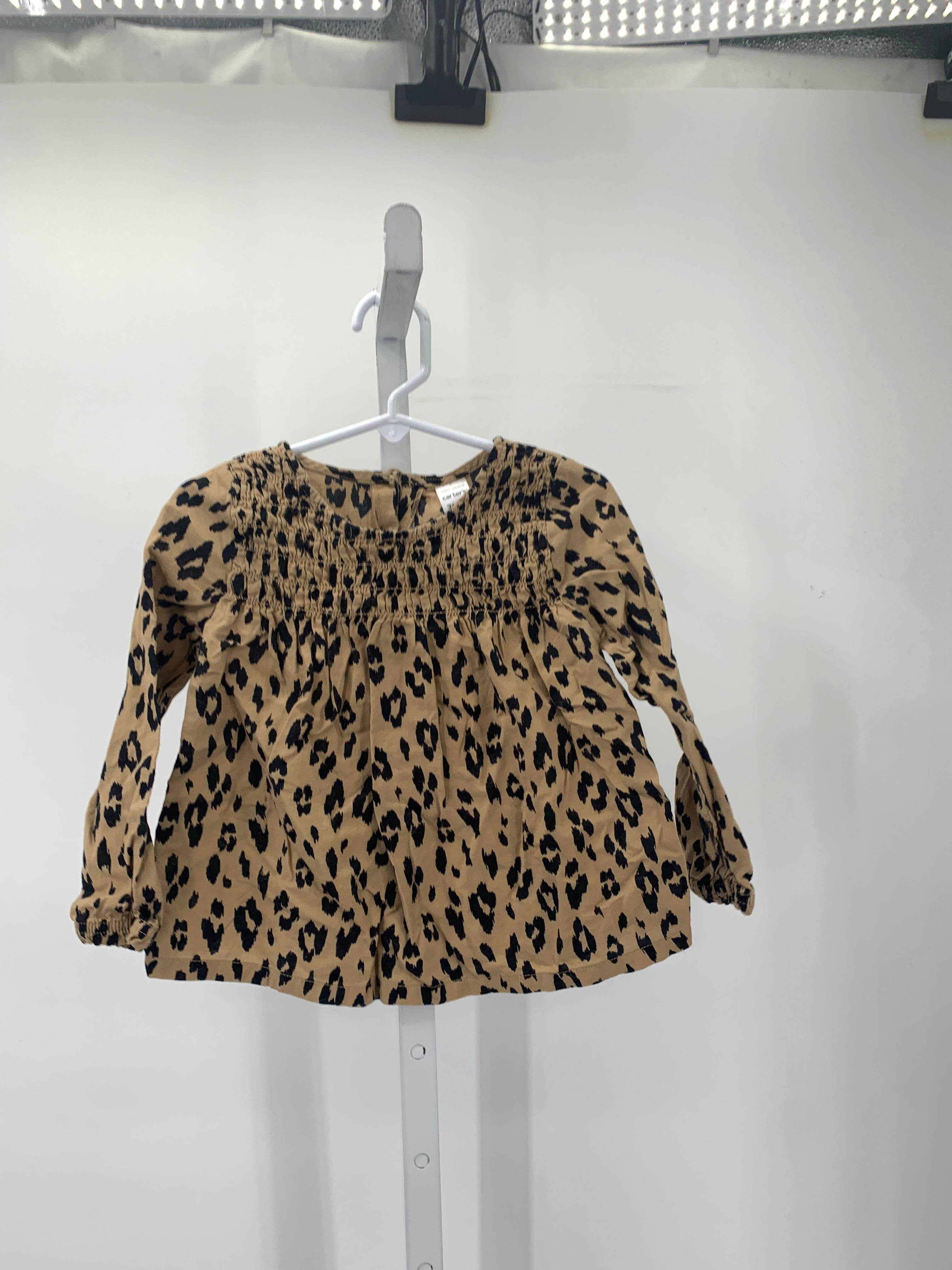 Carters Size 3T Girls Long Sleeve Shirt