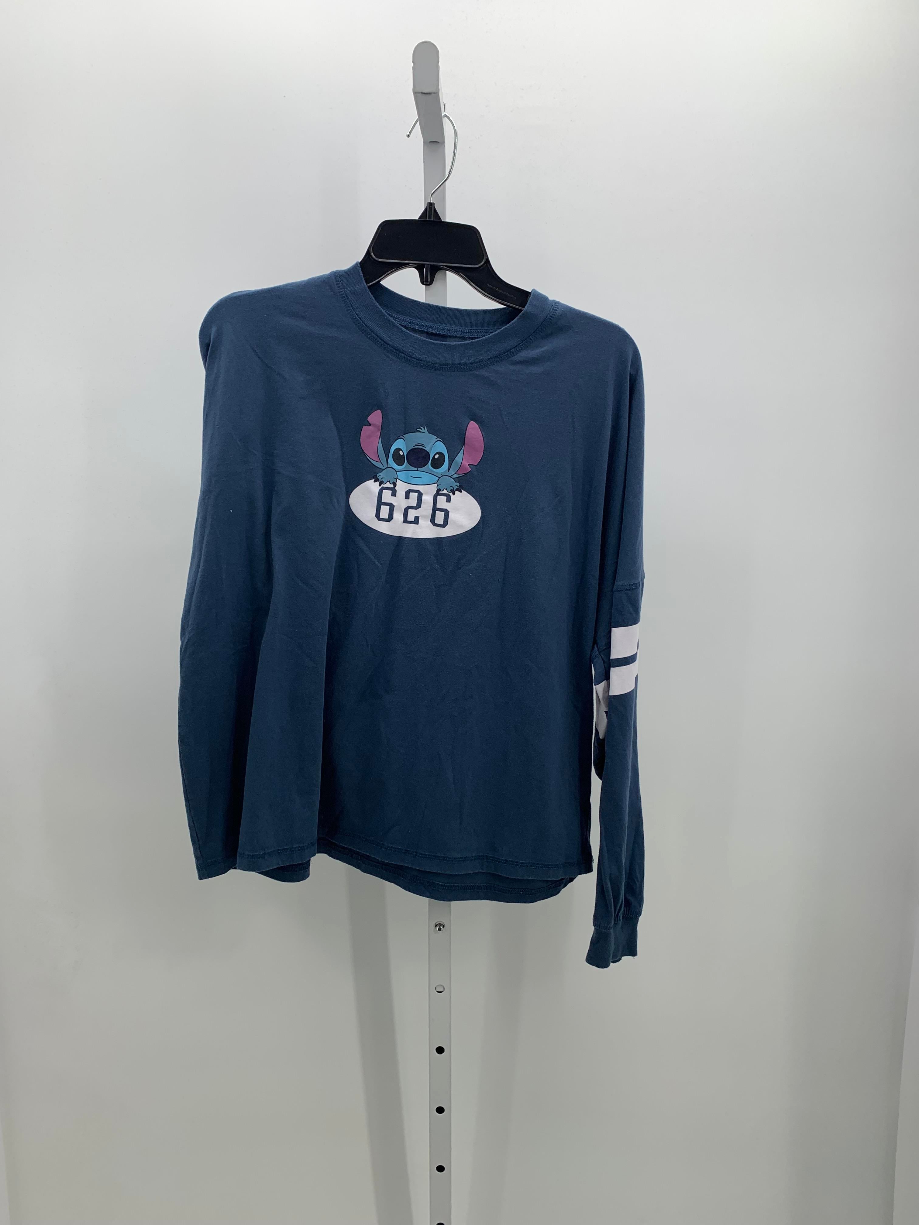 Disney Size Large Juniors Long Sleeve Shirt