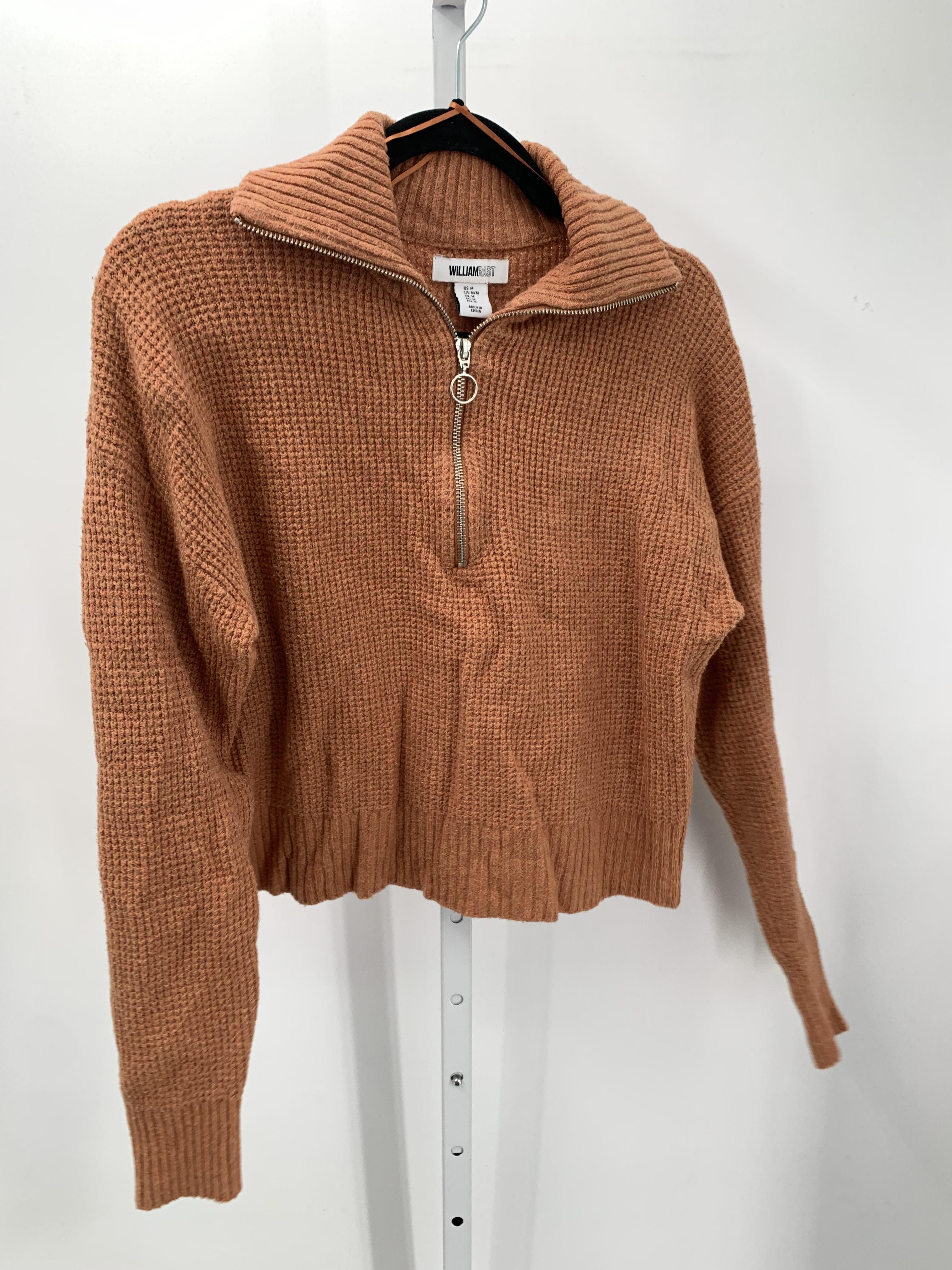 William Rast Size Medium Juniors Long Sleeve Sweater