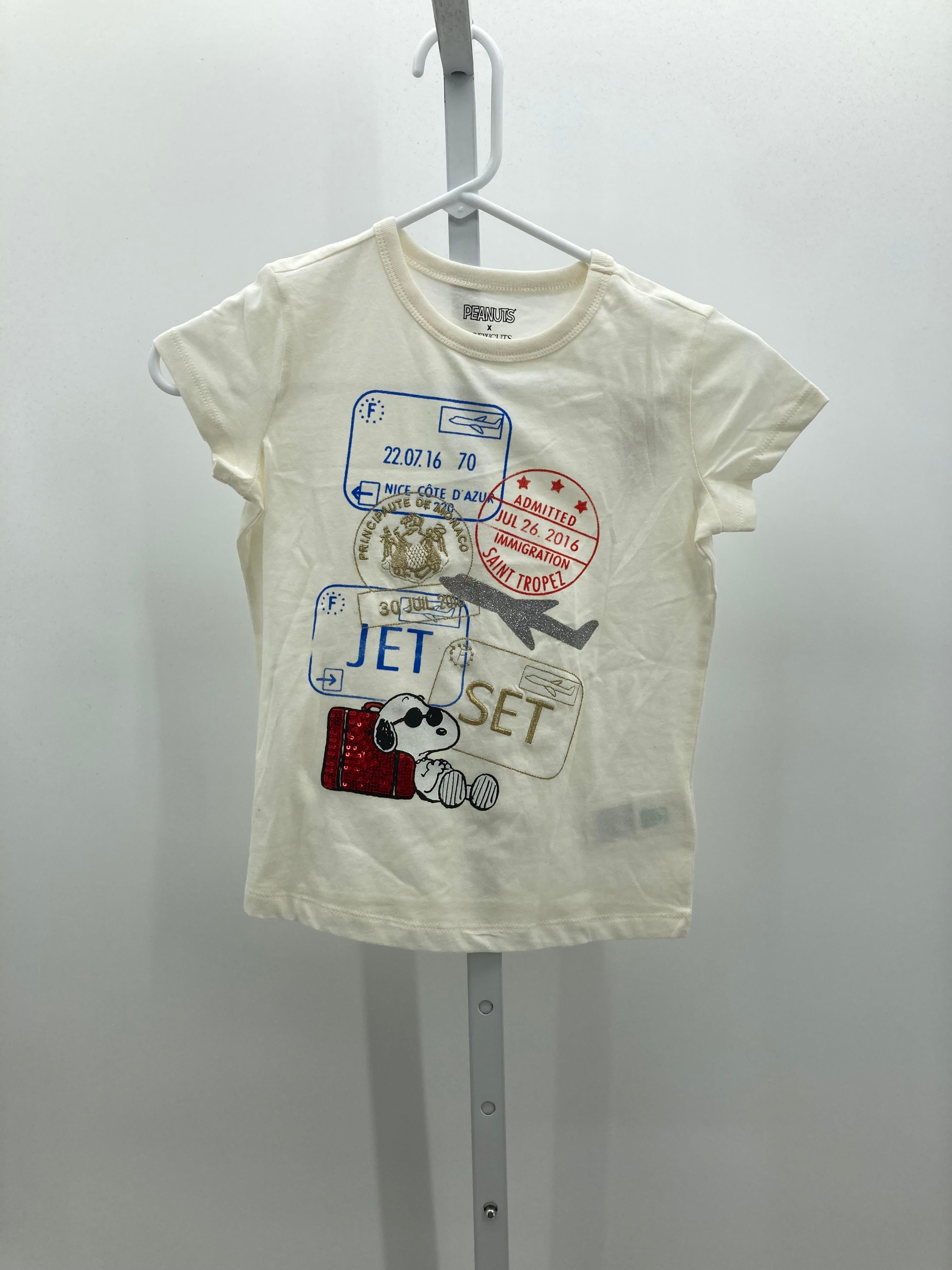 crewcuts Size 8-9 Girls Short Sleeve Shirt