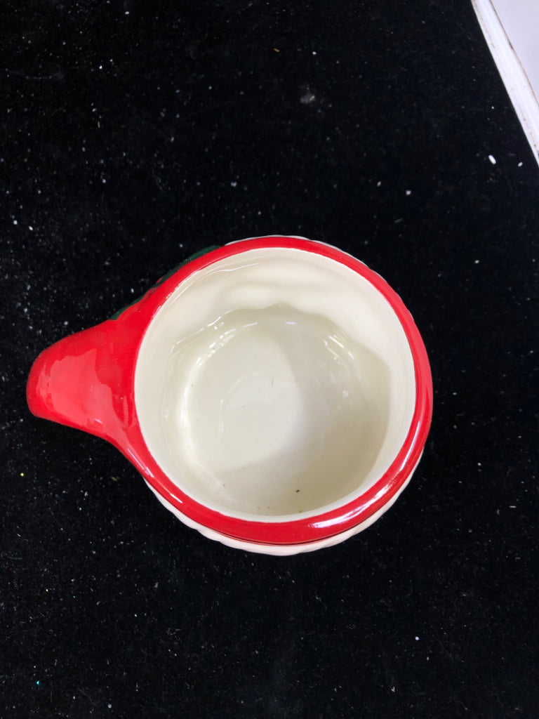 SANTA HEAD WINKING MUG.