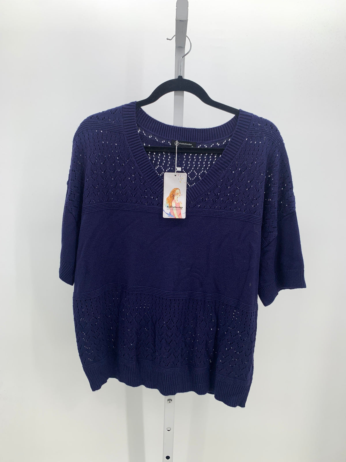 Size Extra Large Misses Short Slv Sweater