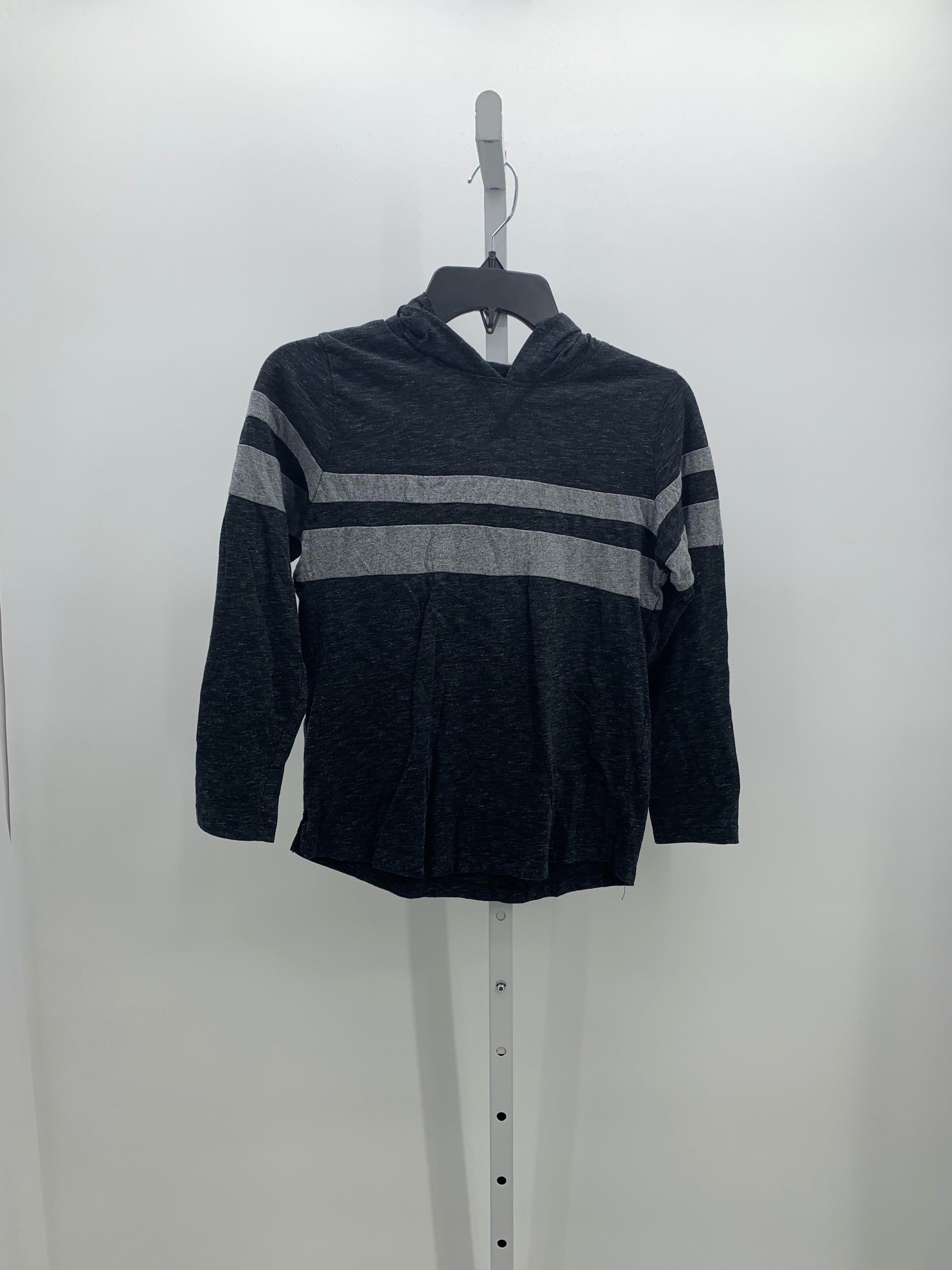 HOODED GREY STRIPES