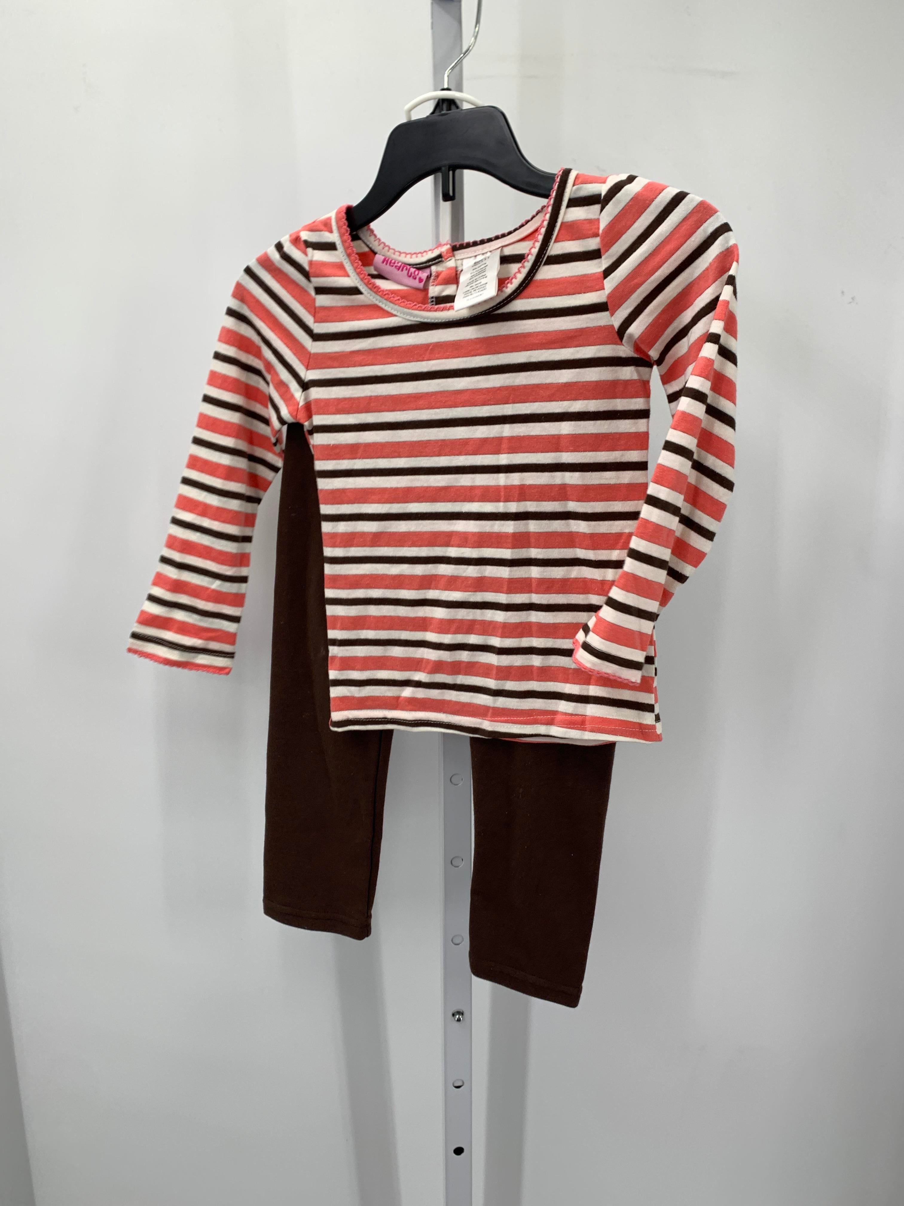 Young Hearts Size 4T Girls 2 Pieces