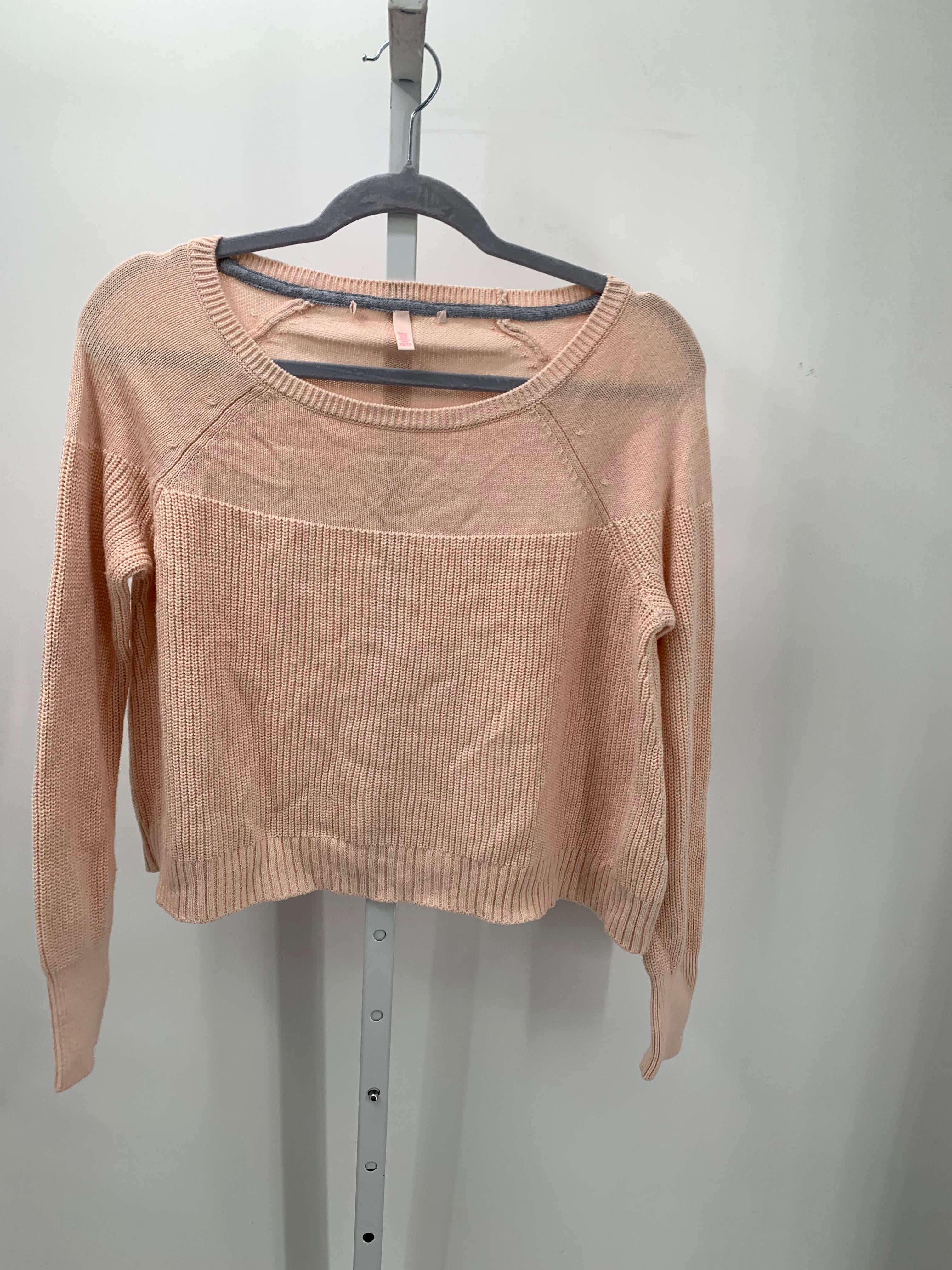 Size X Small Juniors Long Sleeve Sweater