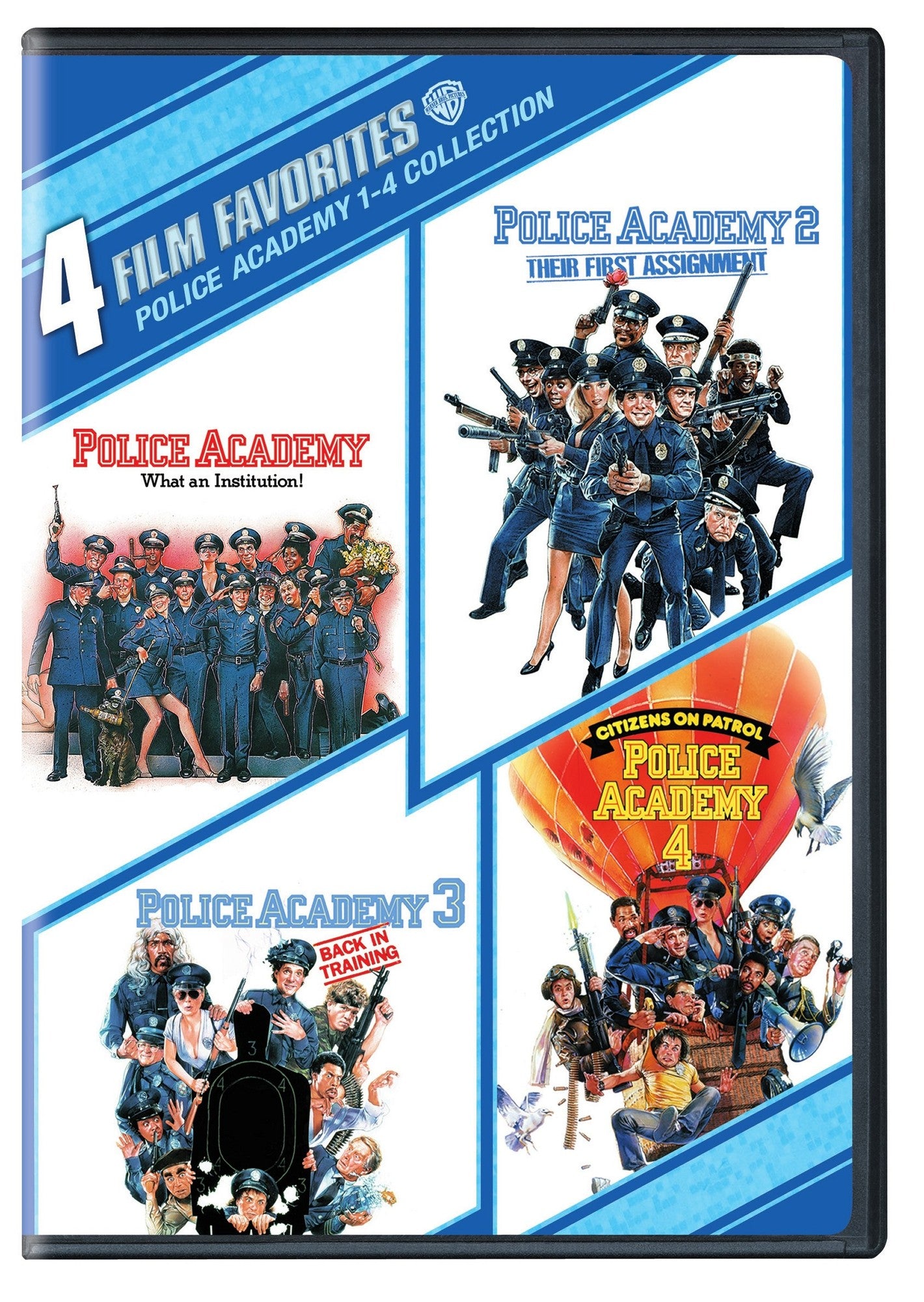 Police Academy 1-4 Collection: 4 Film Favorites (DVD) -
