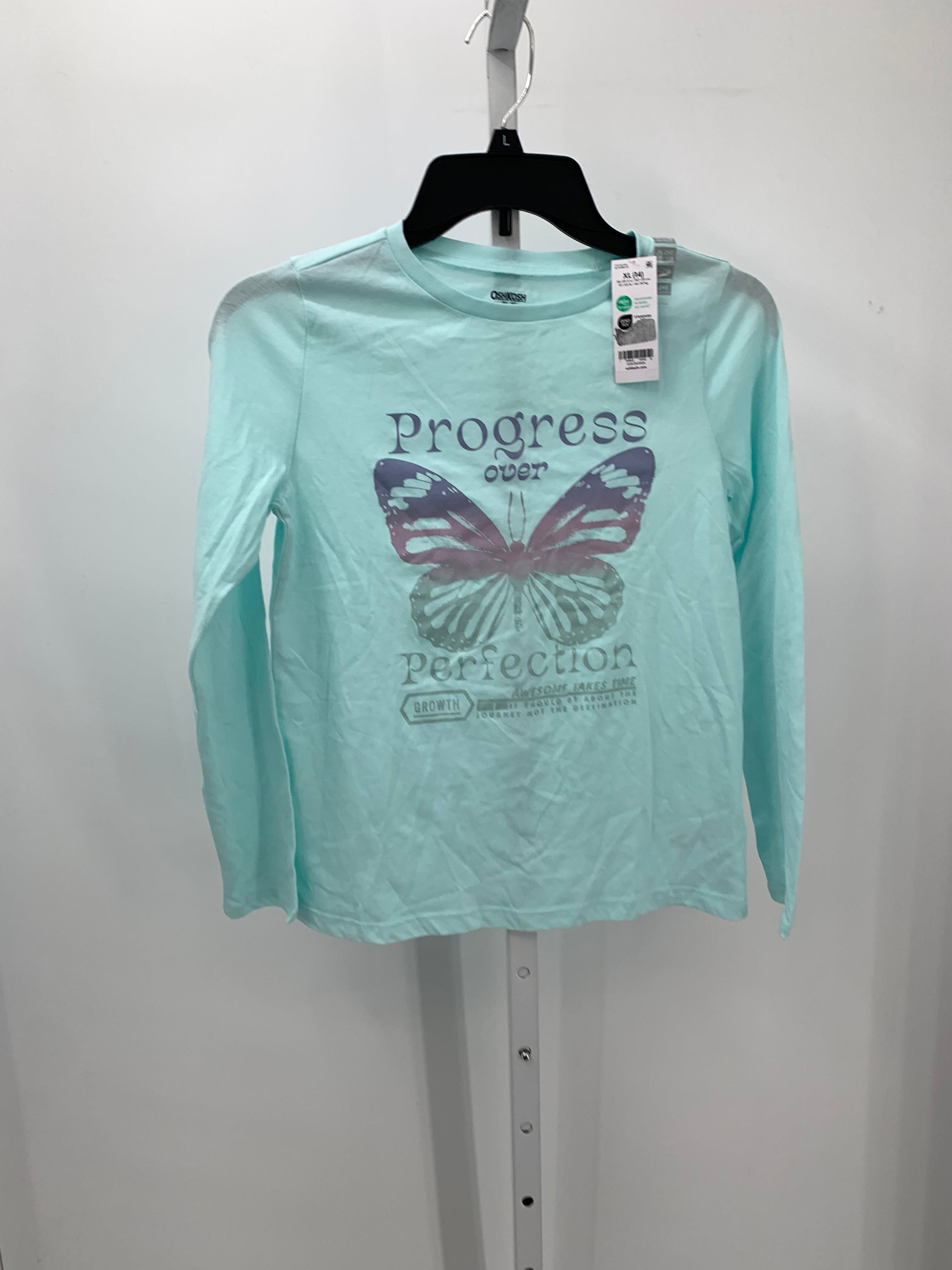 Osh Kosh Size 14 Girls Long Sleeve Shirt