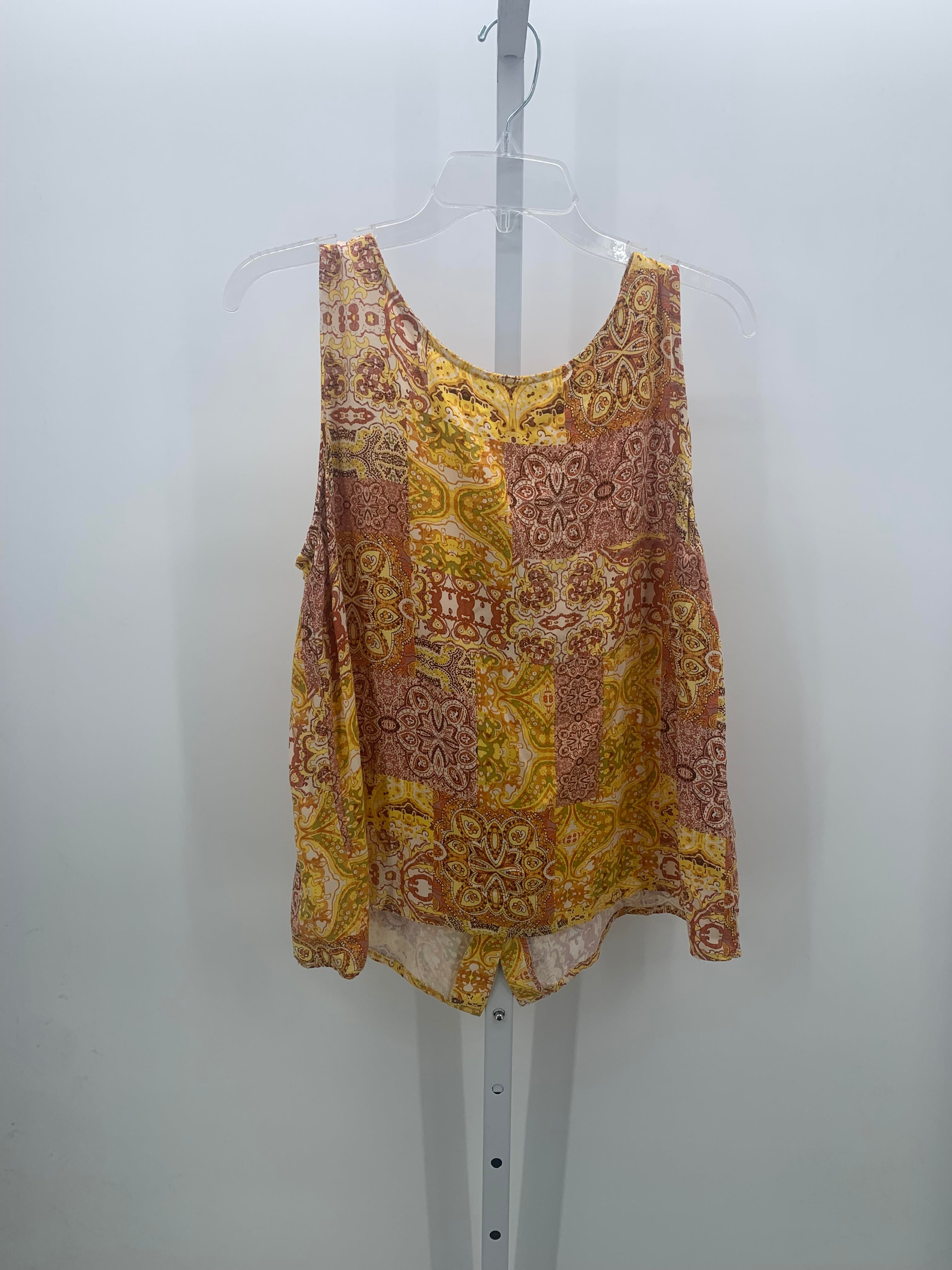 Christian Siriano Size Large Misses Sleeveless Shirt