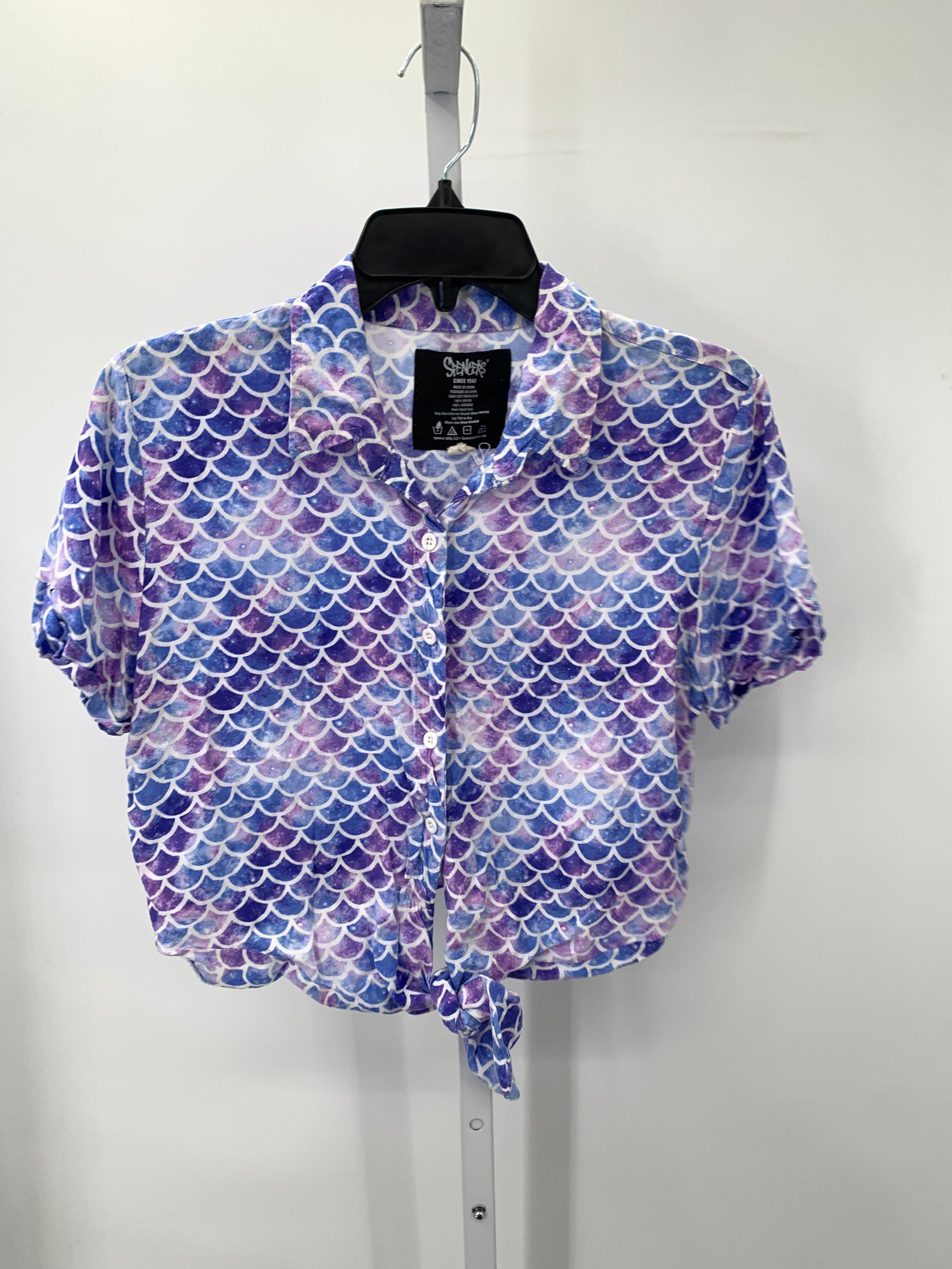 Spencer's Size Large Juniors Short Sleeve Shirt