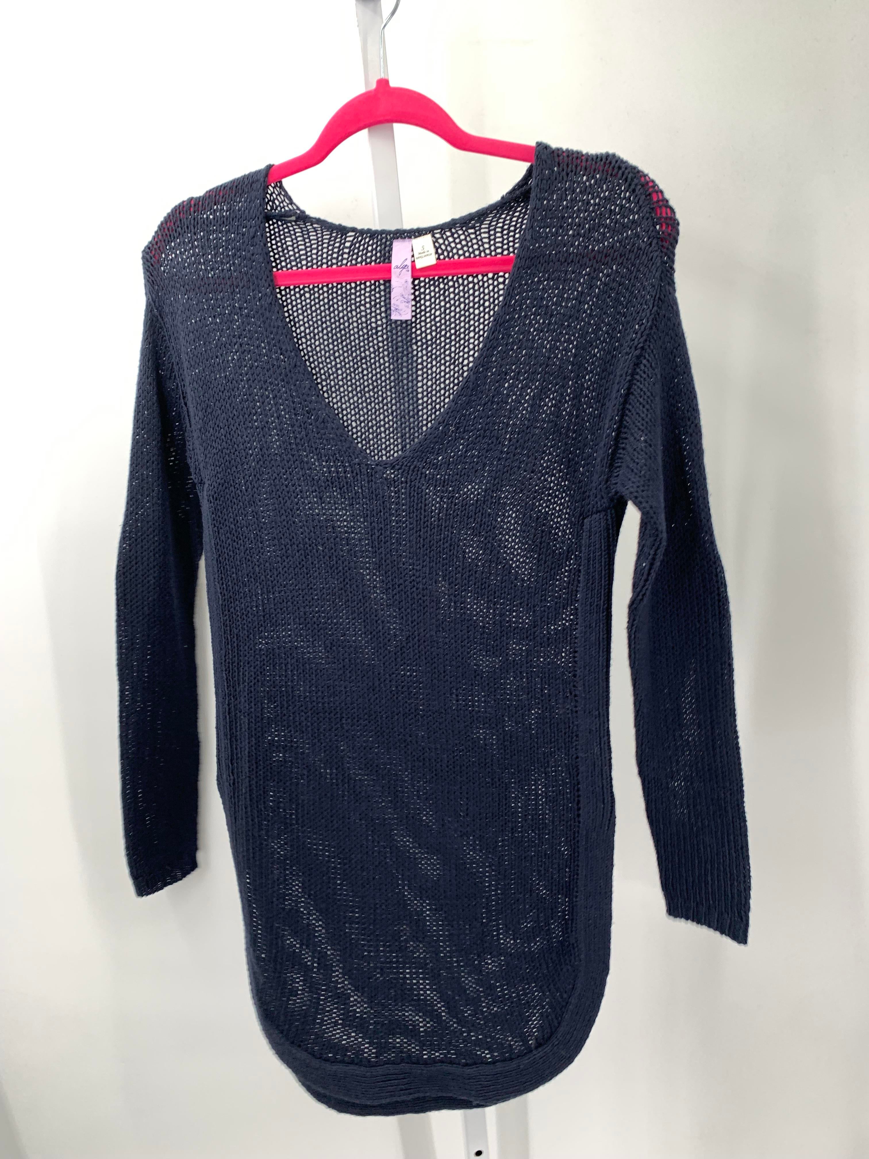 Alya Size Small Misses Long Slv Sweater