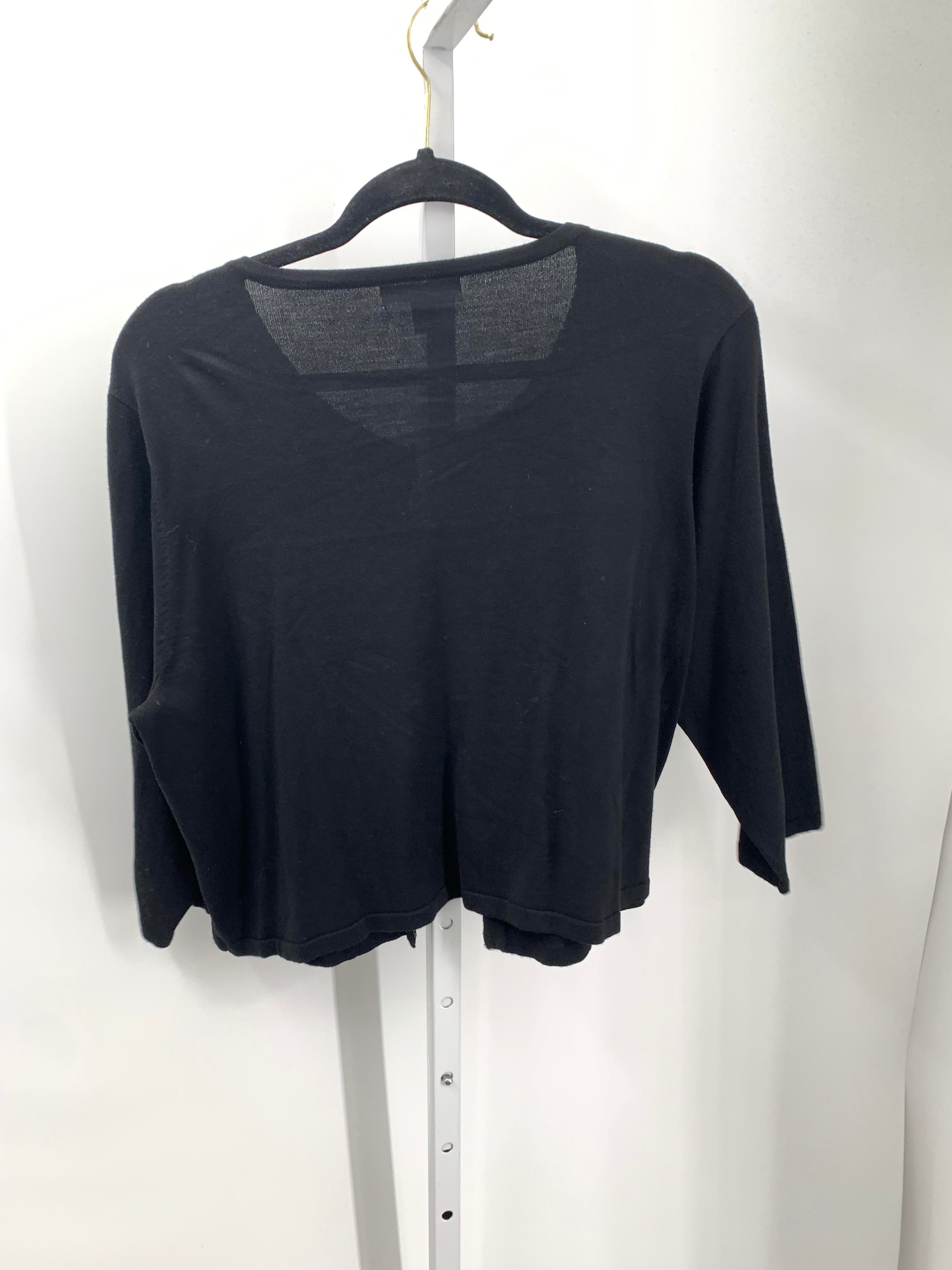 Roz & Ali Size 2X Womens 3/4 Sleeve Sweater