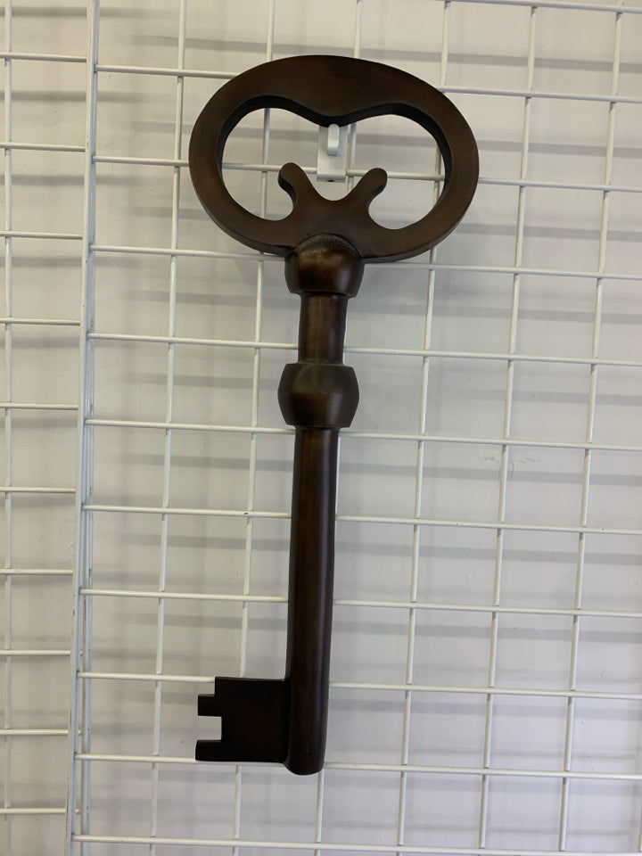 BRONZE KEY WALL DECOR.