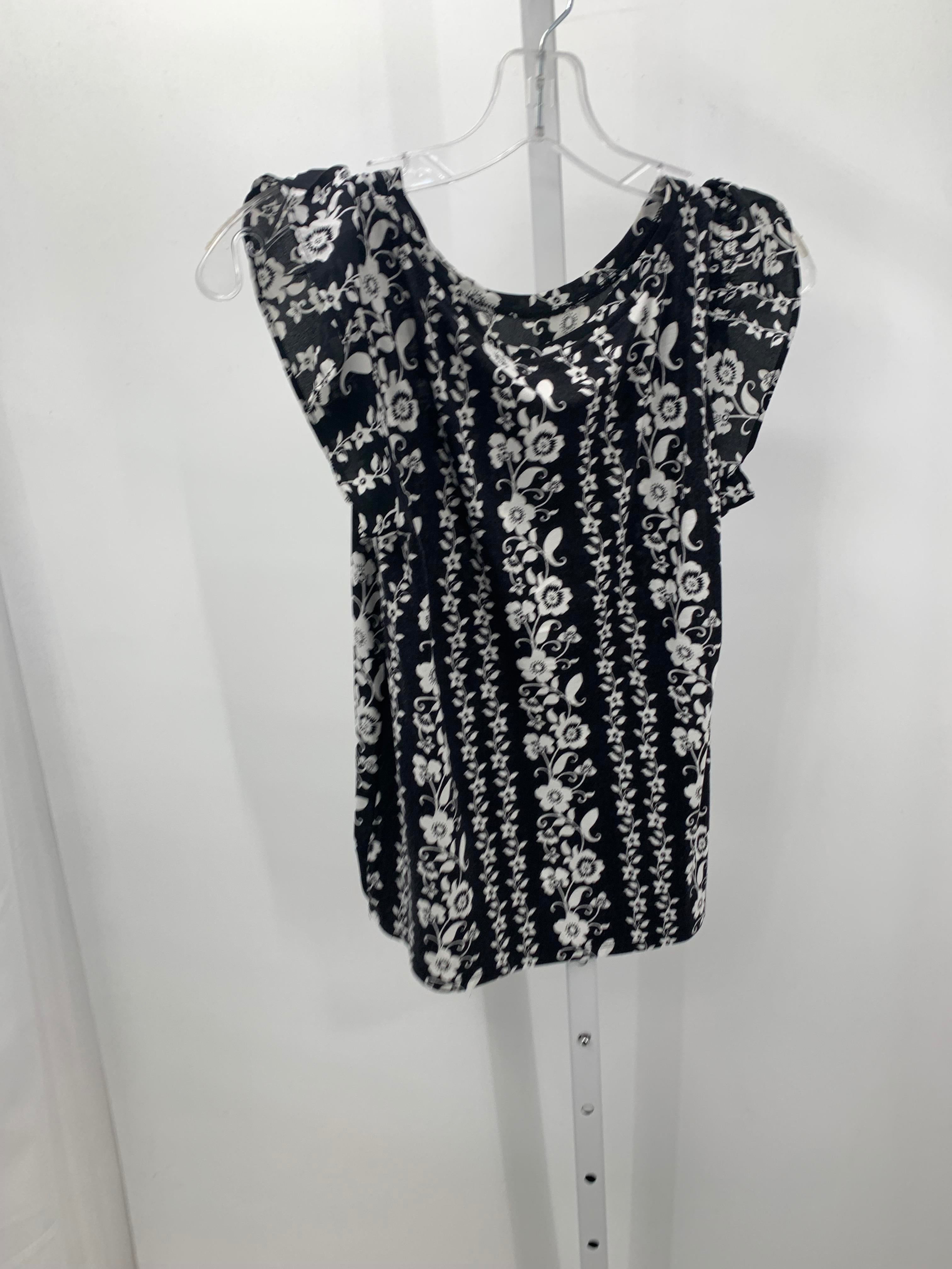 Loft Size X Small Petite Petite Short Sleeve Shirt