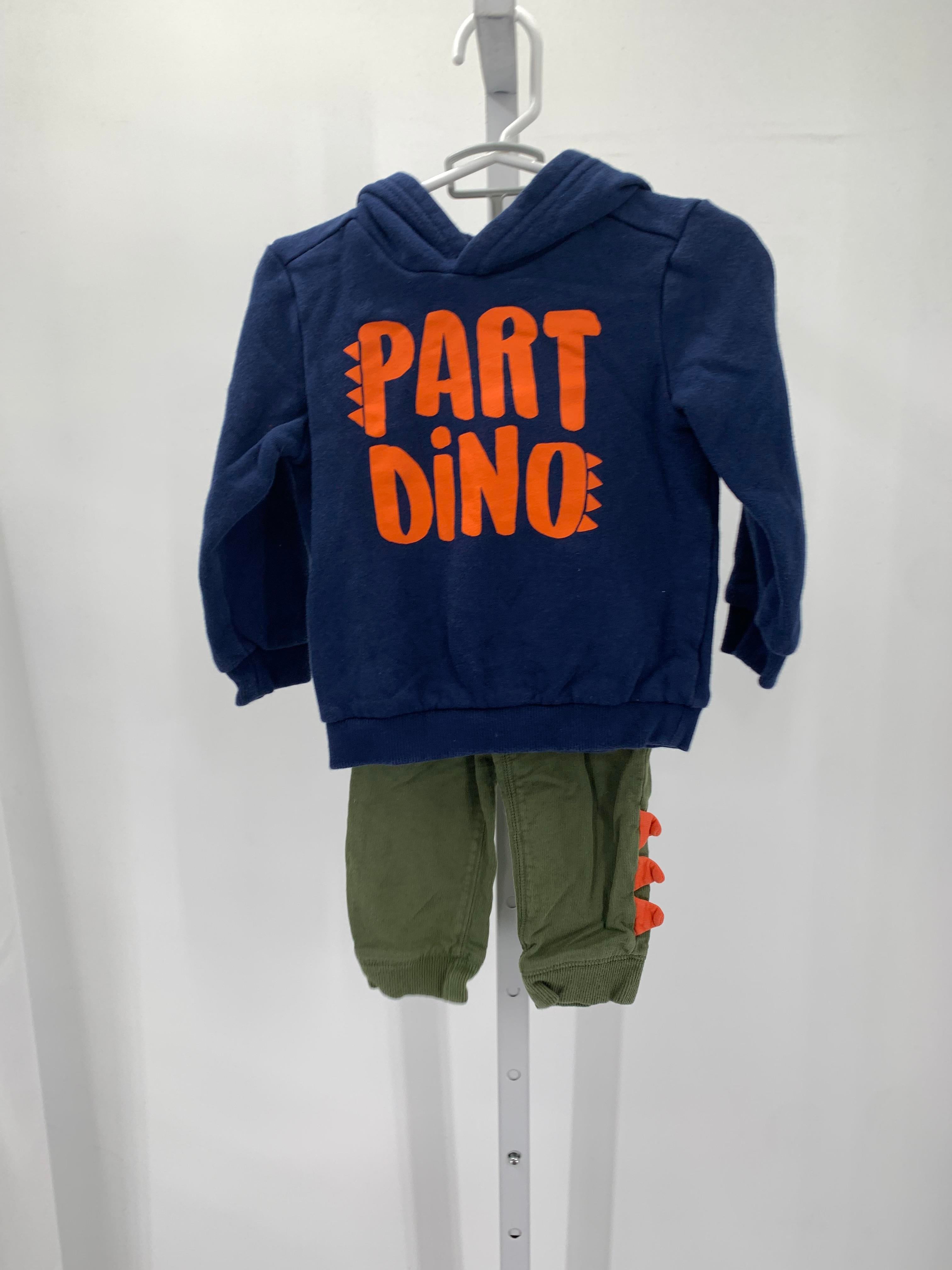 PART DINO HOODIE AND PANTS
