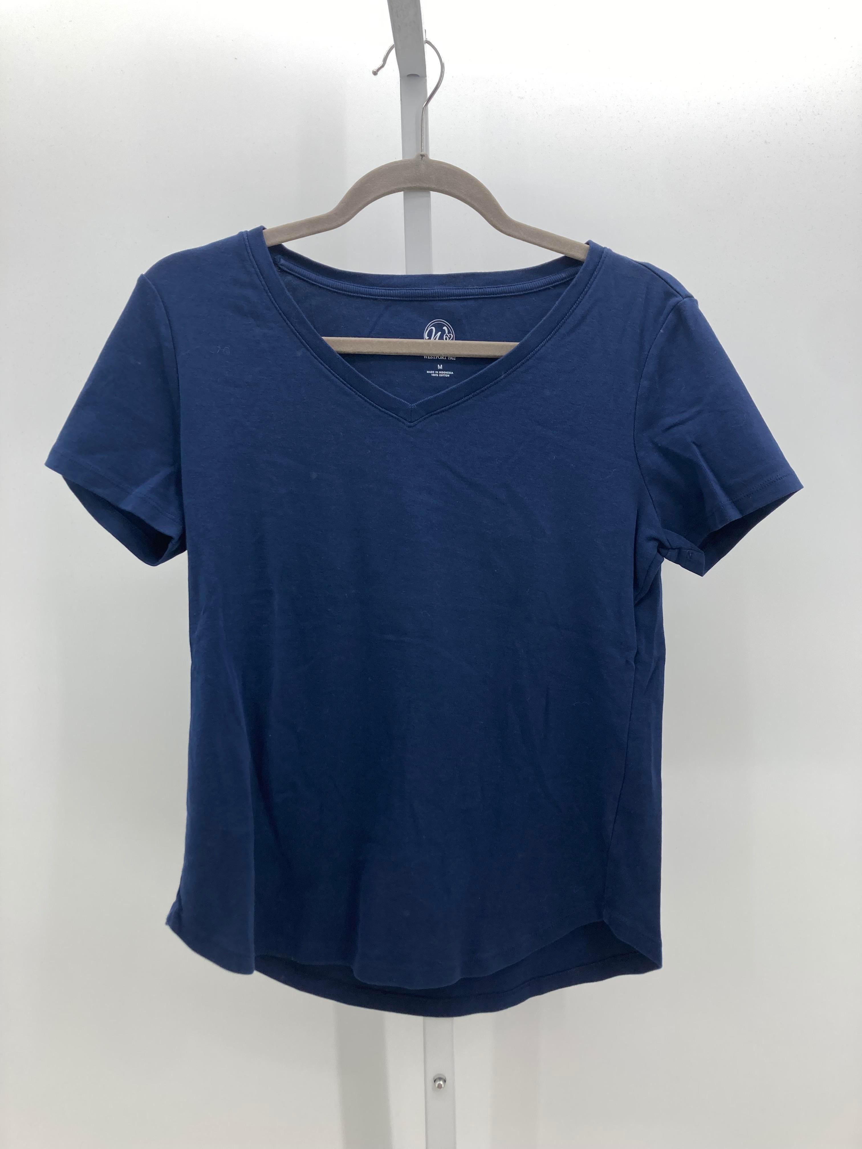 Westport Size Medium Misses Short Sleeve Shirt