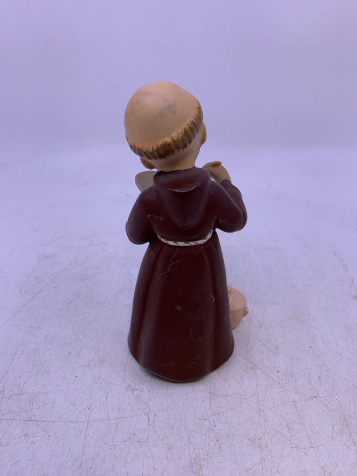 VTG MONK WITH PLATE.