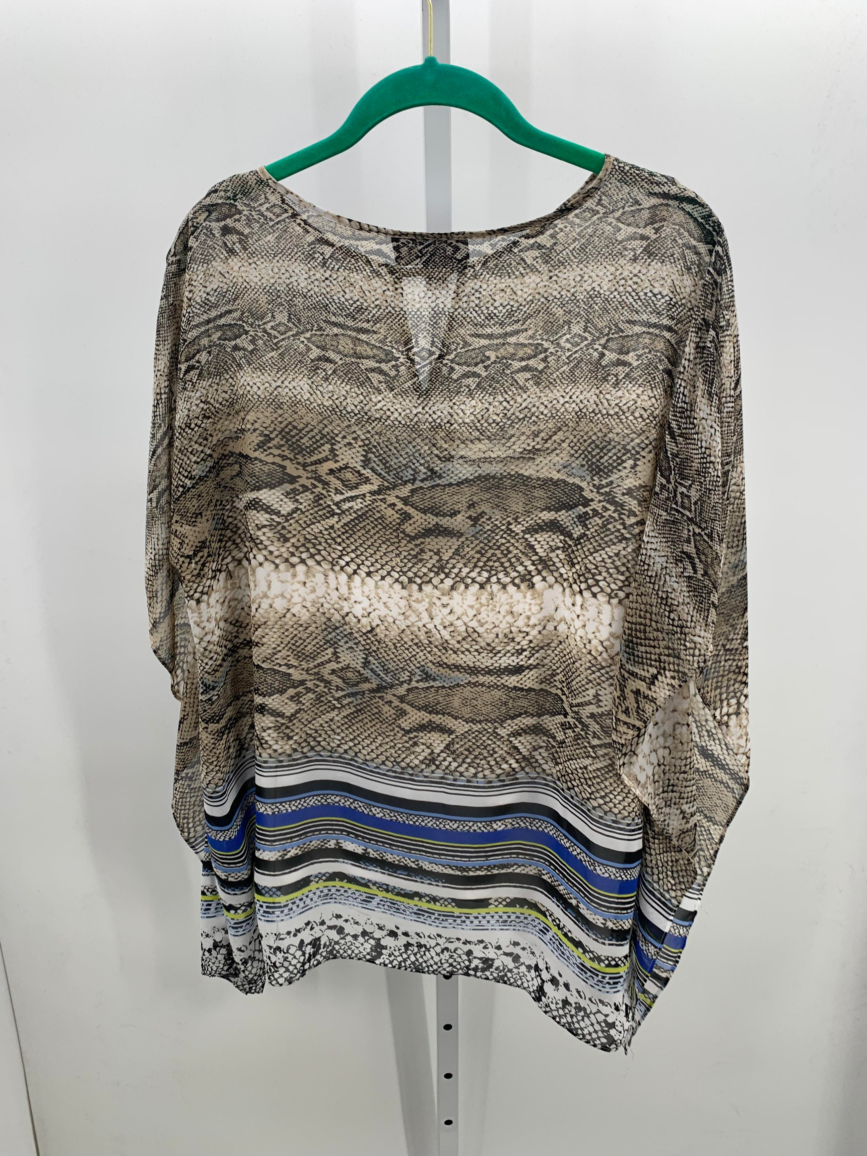 Dana Buchman Size Medium Misses Short Sleeve Shirt