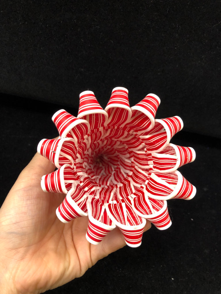 RIBBON CHRISTMAS TREE CANDY CANE.