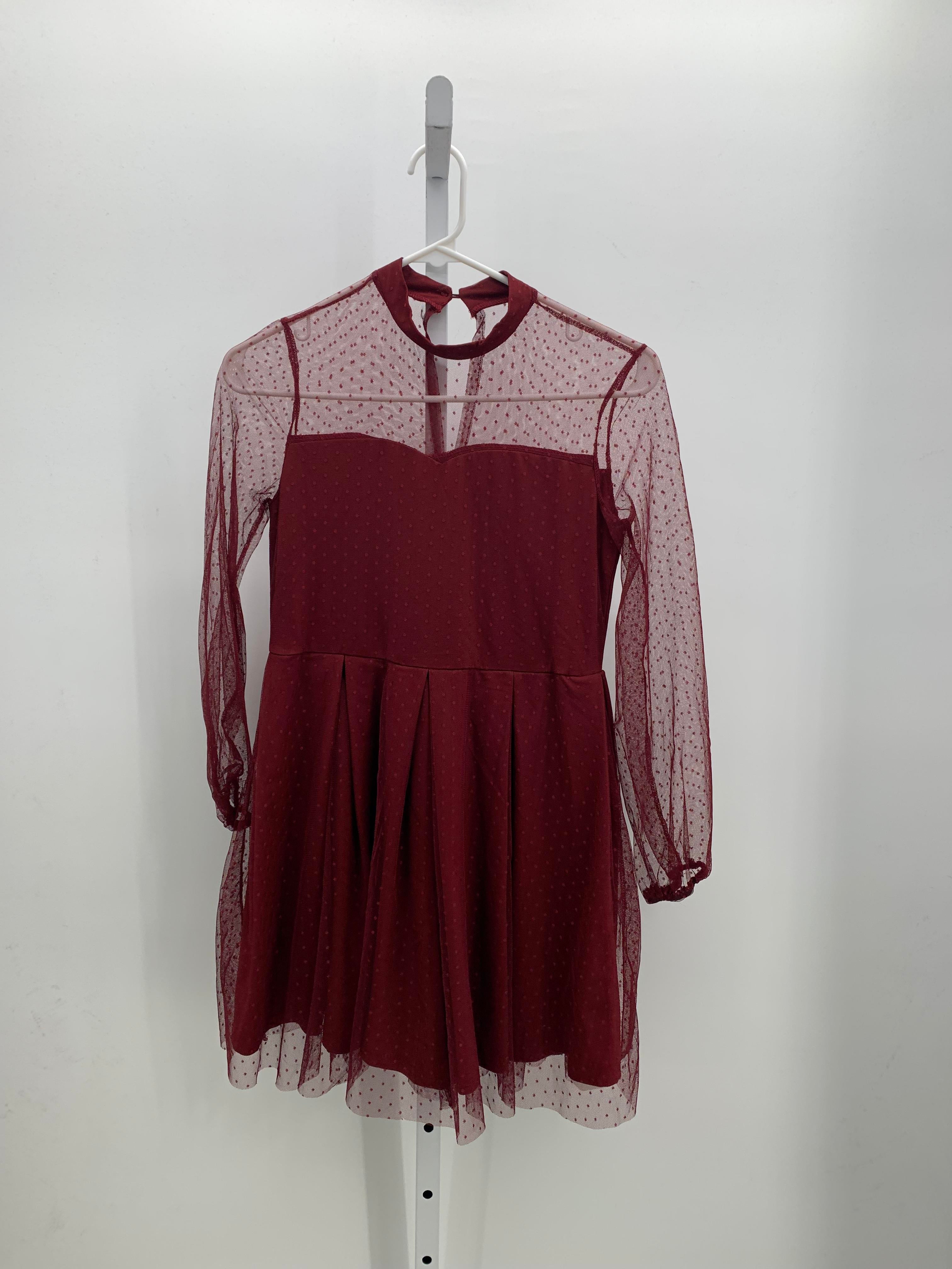 Size 10-12 Girls Long Sleeve Dress