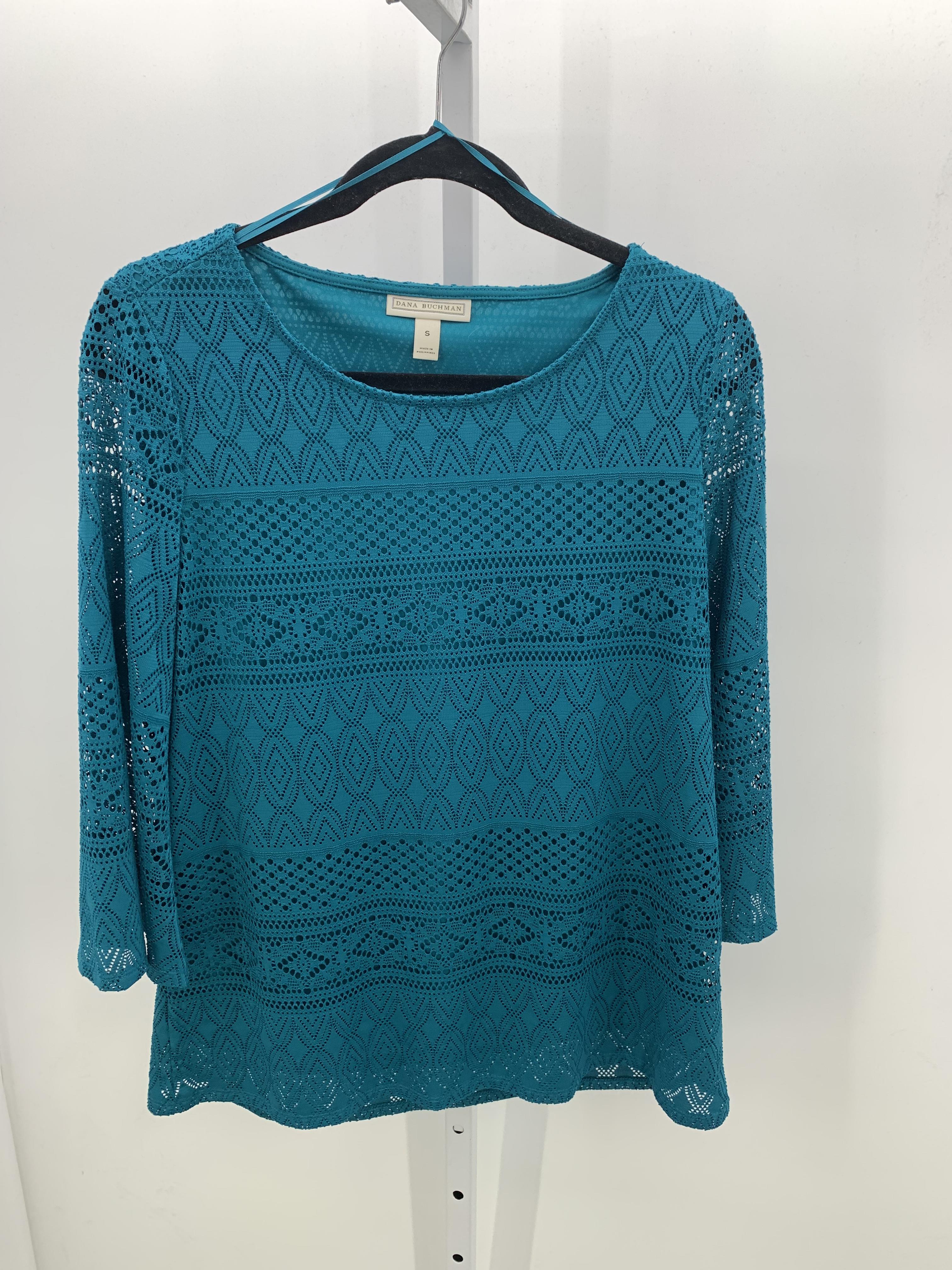 Dana Buchman Size Small Misses 3/4 Sleeve Shirt